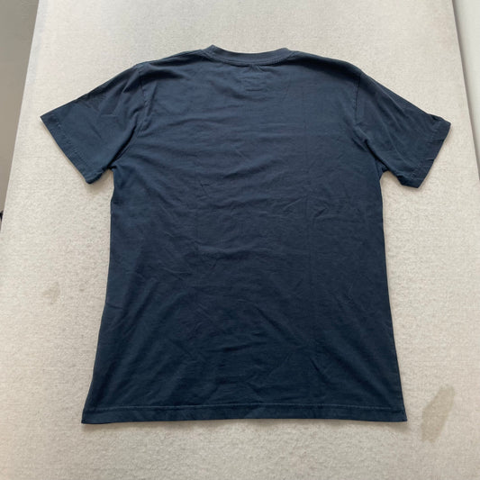Southpole Men's Navy Blue Cotton Blend T-Shirt Short Sleeve Crewneck Logo Size L