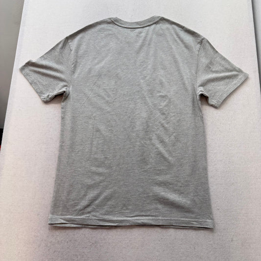 ED HARDY WHITE EMBROIDERED GREY TEE
