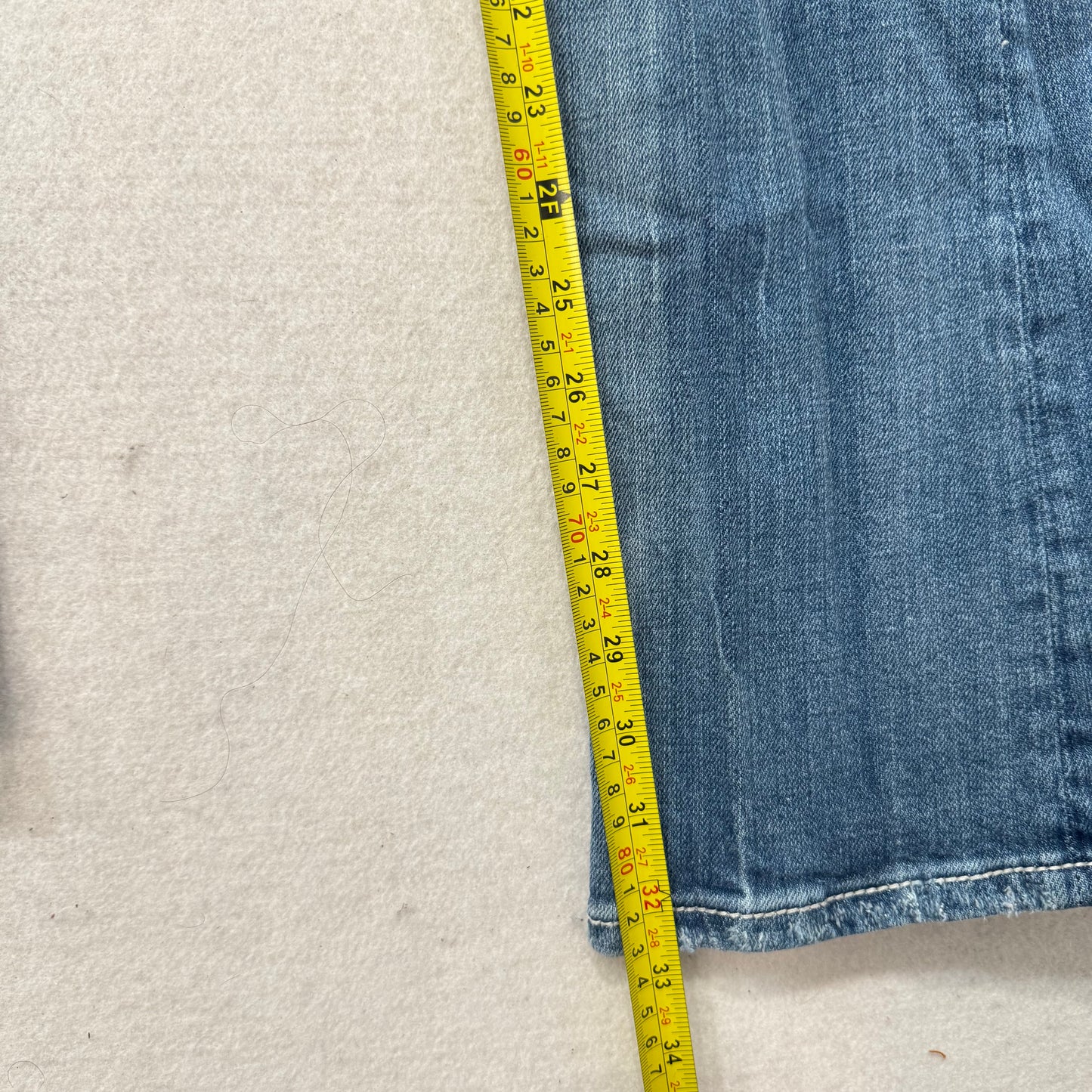RARE Miss Me Angle Wings Flared Embellished Bootcut Jeans Low Rise Size 25