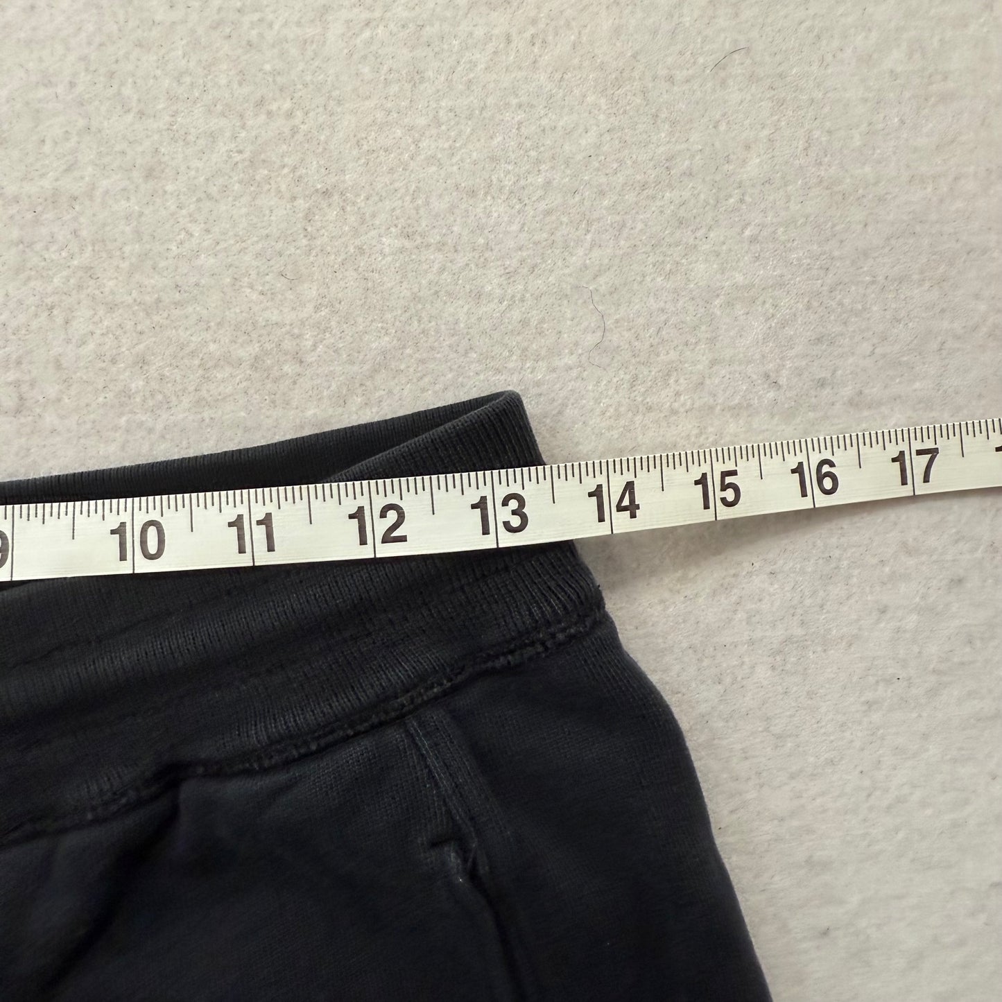 Abercrombie & Fitch Black Drawstring Jogger Pants Skull Logo Size XS