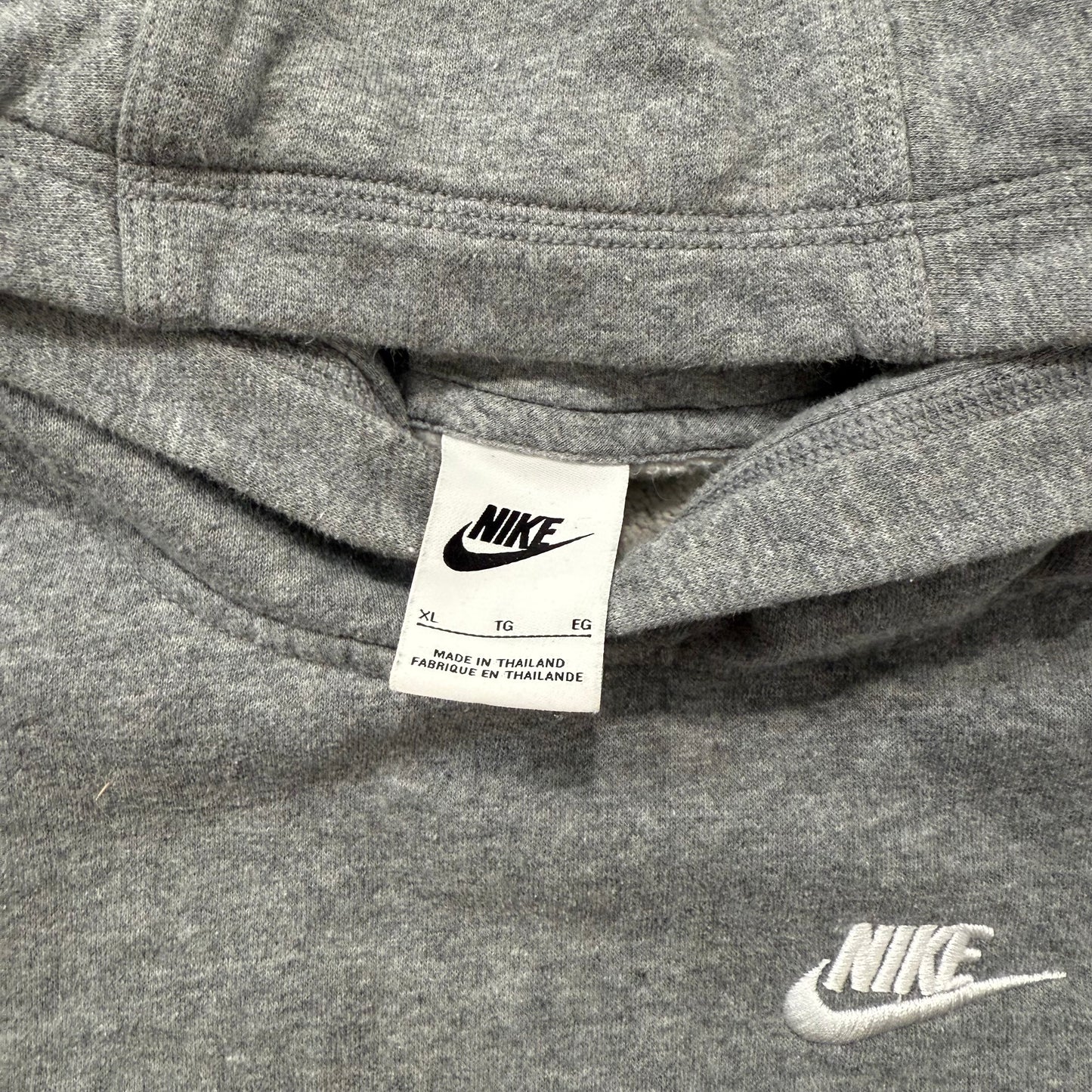 Nike Kids Pullover Hoodie Classic Swoosh Logo Everyday Casual Sweatshirt Size XL