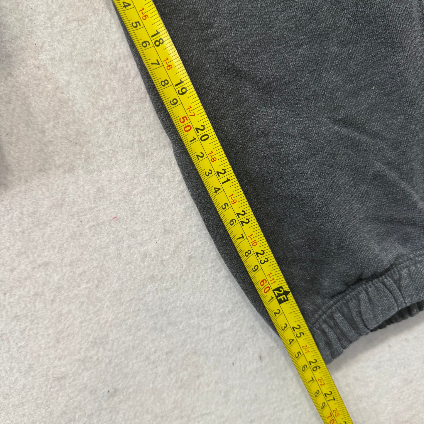 Love Nation Women Charcoal Gray Joggers Sweatpant Loungewear Pockets Logo Size S