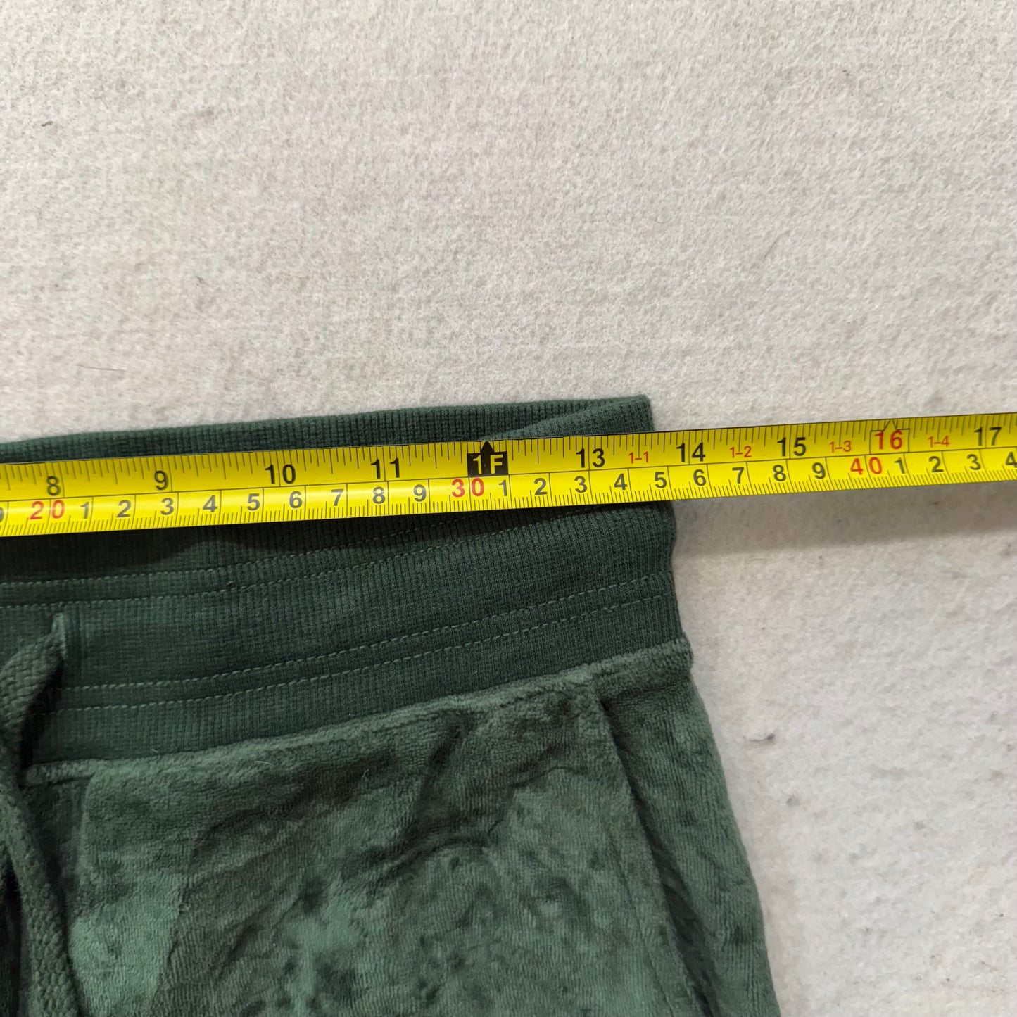 Vintage Juicy Couture Womens Dark Green Flared Track Pant Bell Bottom Y2K Size S