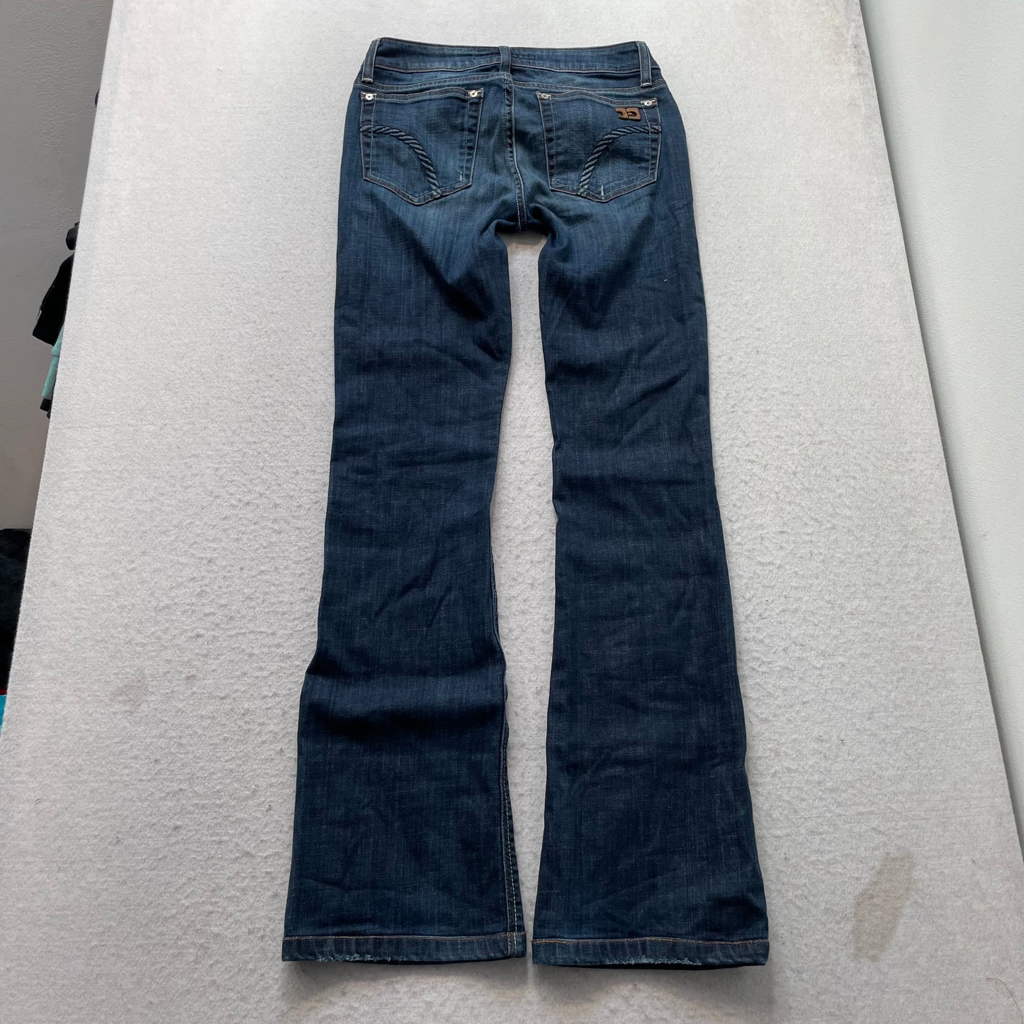 Joe's Honey Fit Jeans Women's Blue Denim Bootcut Stretch Pocket Classic Size W26