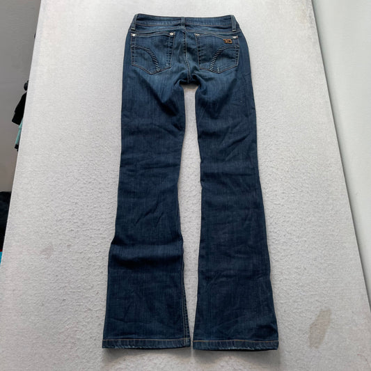 Joe's Honey Fit Jeans Women's Blue Denim Bootcut Stretch Pocket Classic Size W26