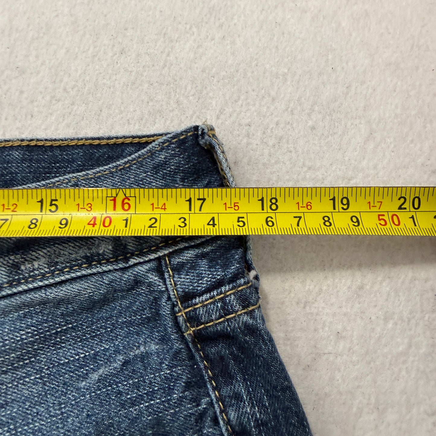 American Eagle Outfitters Made to Last Men's Blue Bootcut Denim Jeans Size W35