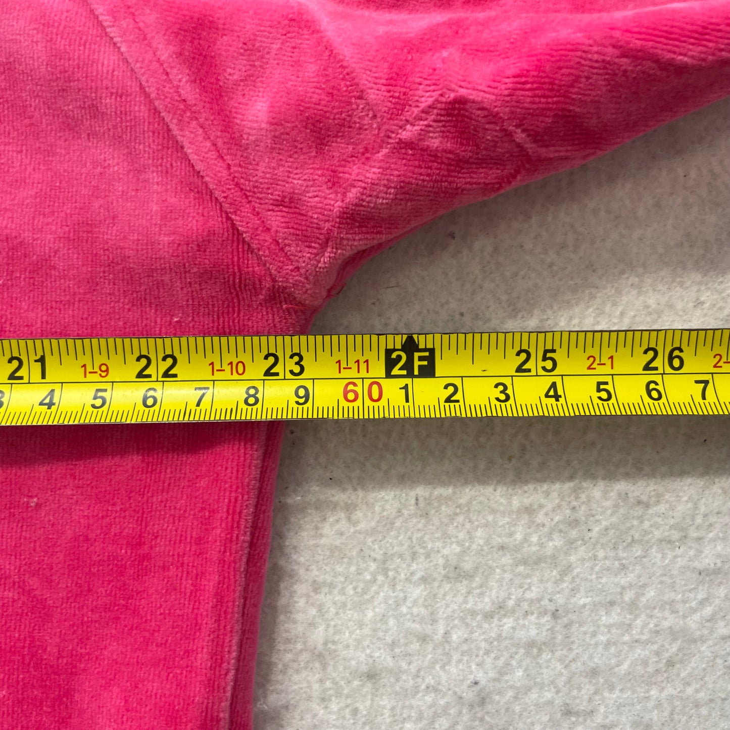 Baby Phat Women's Hot Pink Velour Zip-Up Hoodie Drawstrings Cat Logo Size 3XL