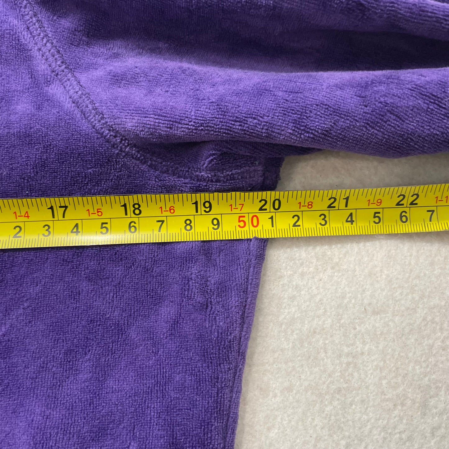 Juicy Couture Women Dark Periwinkle Velour Tracksuit Set Hoodie & Pant Size L/XL