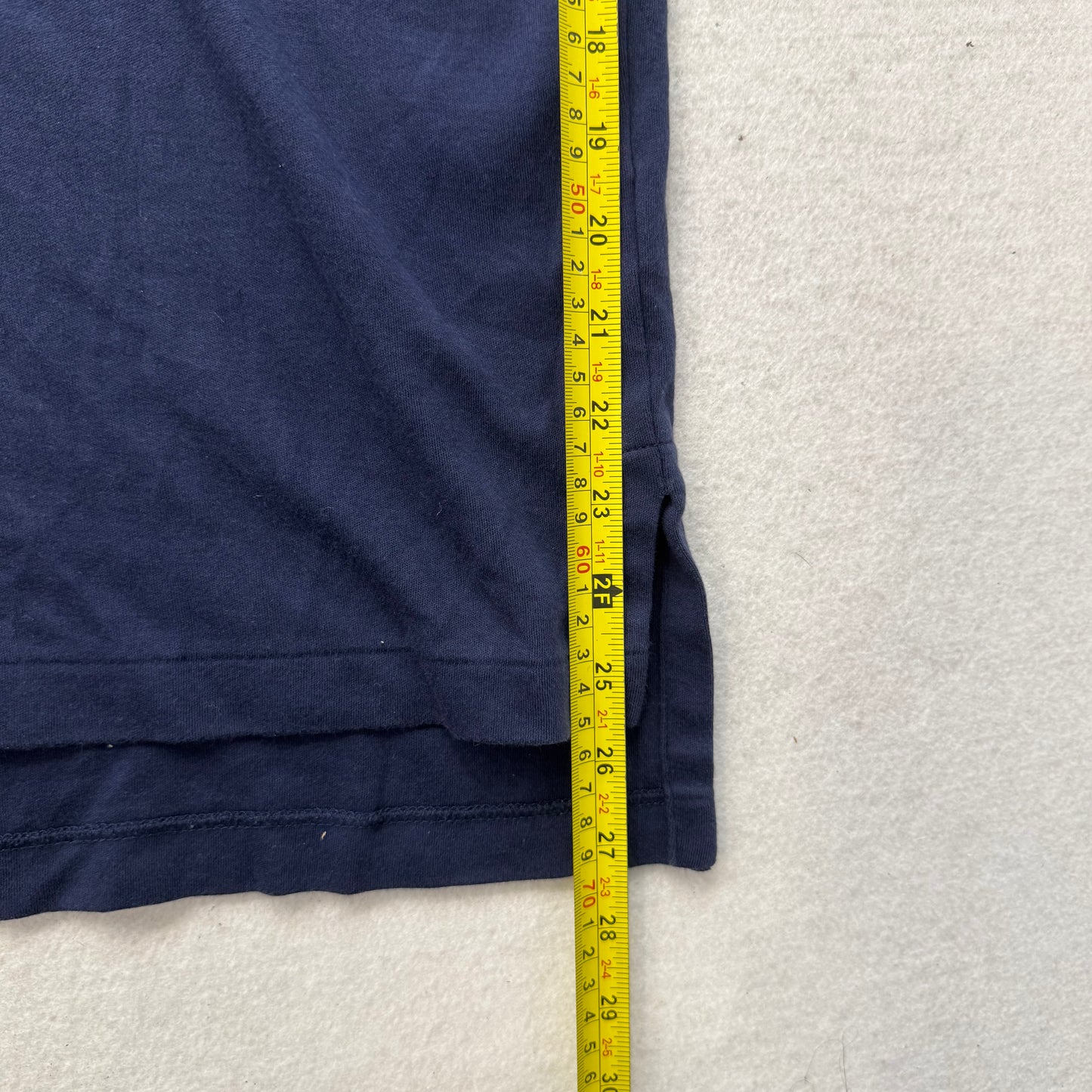 Polo By Ralph Lauren Men's Navy 100% Cotton Polo Shirt Short Sleeve Tee Size S