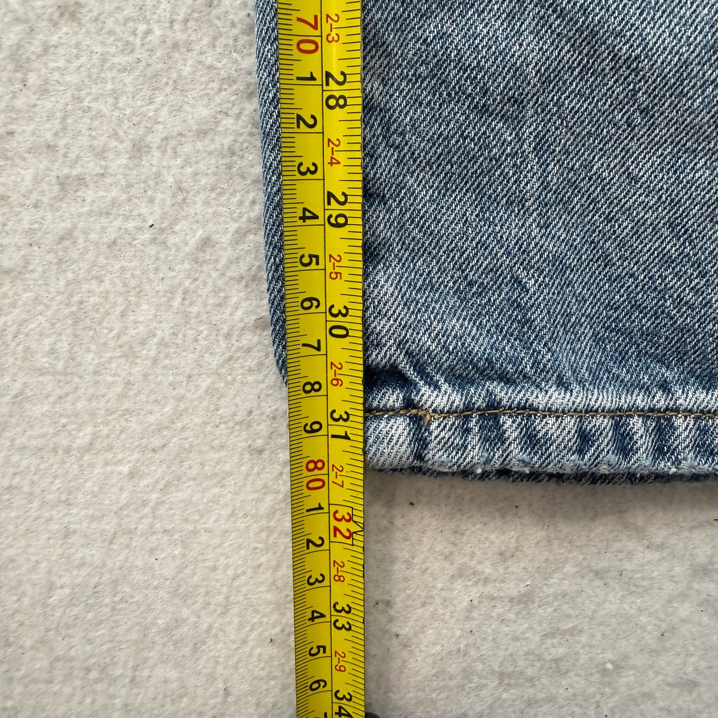 Pacsun Dylan Baggy Men's Blue Denim Jeans Streetwear Relaxed Fit Size W32xL32