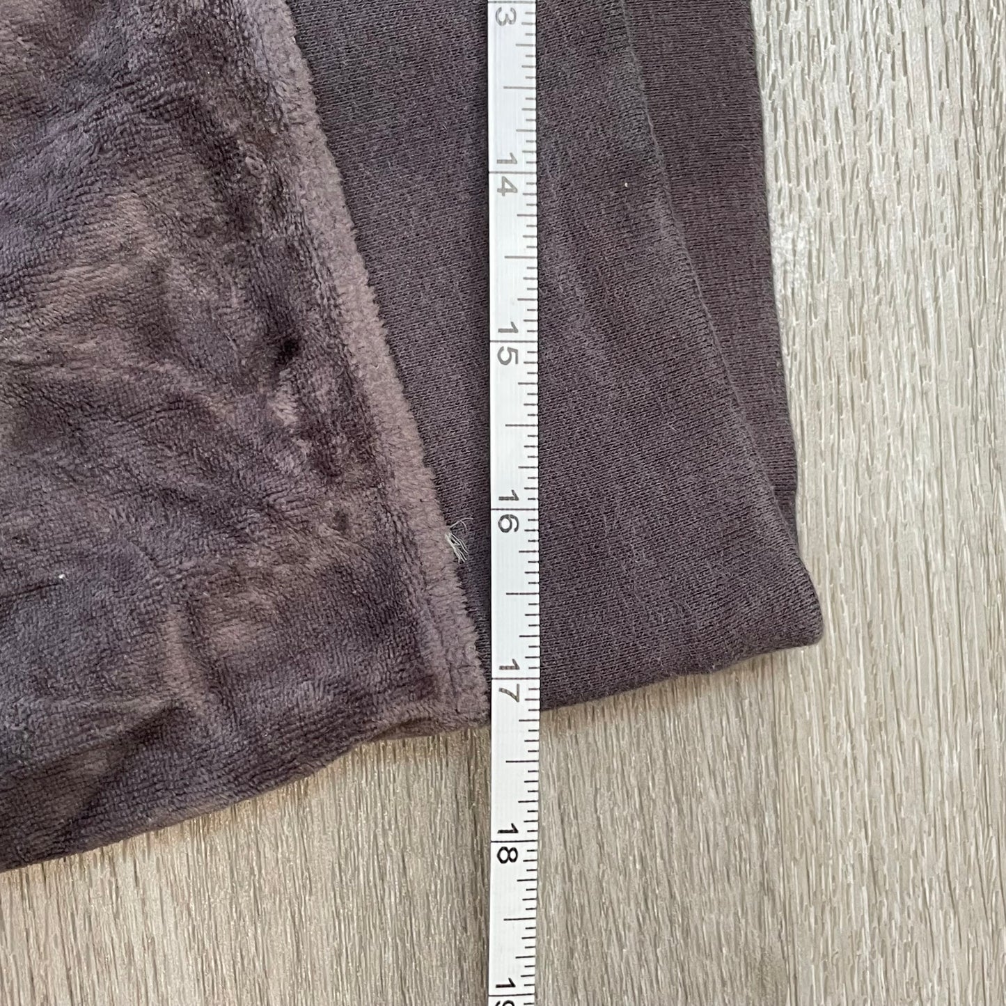 Juicy Couture Womens Dusty Mauve Velour Flared Leg Track Pant Drawstring Size XL