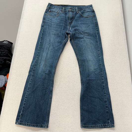 Levi's Strauss & Co. 527 Women's Medium Blue Denim Low Bootcut Jeans Size 33