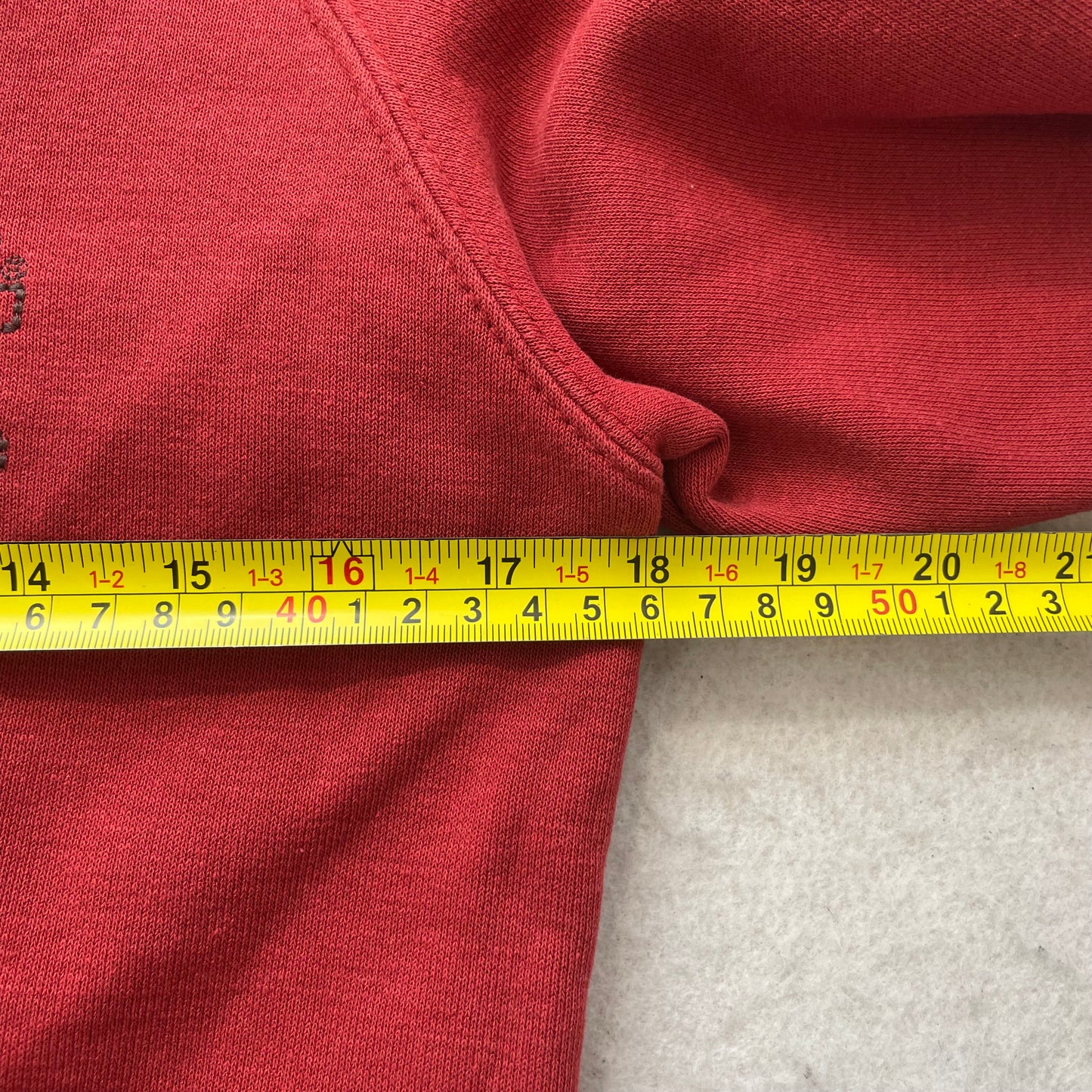 Carhartt Women's Red Fleece Full Zip Midweight Hoodie Spellout Graphic Size S