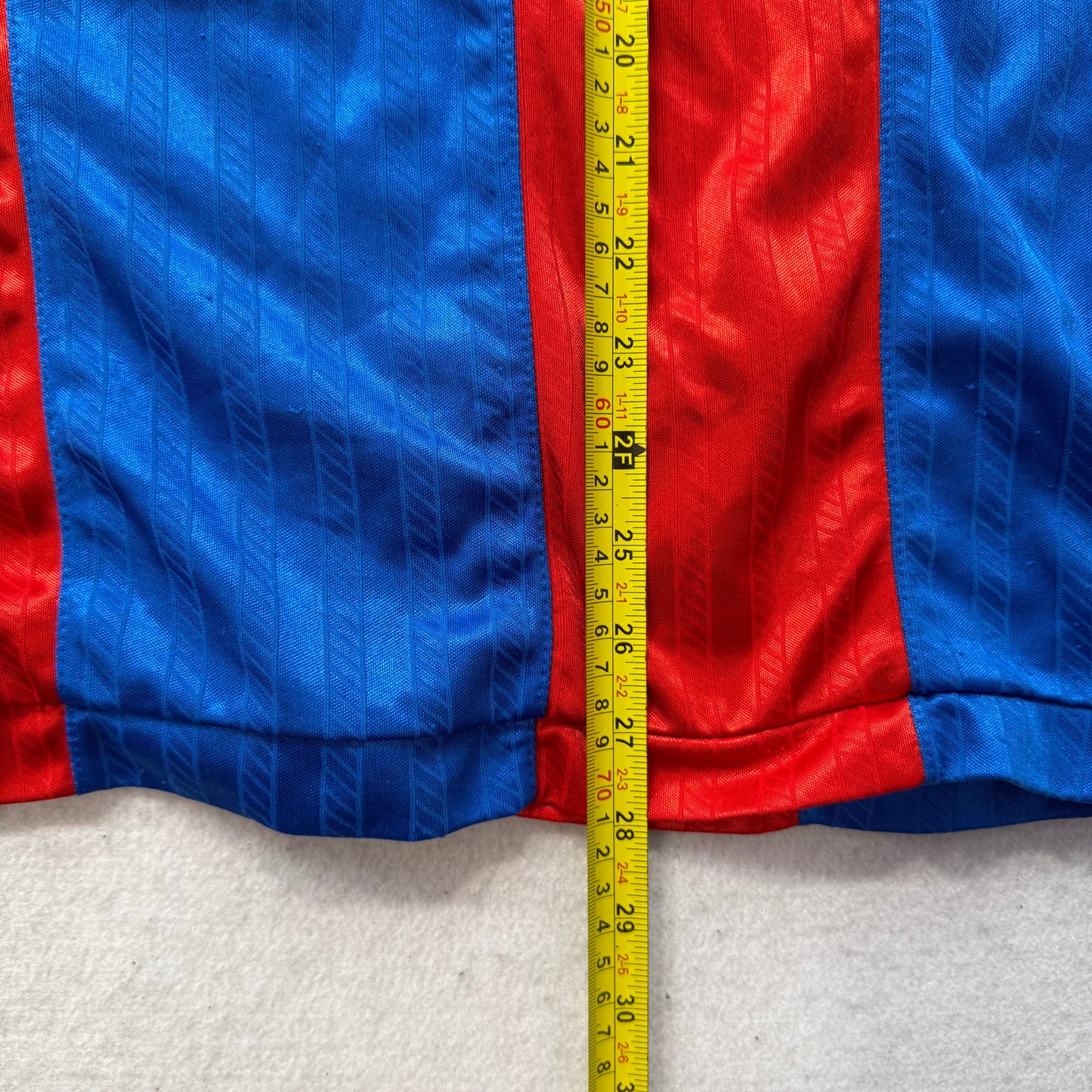 Kappa FC Barcelona Men's Blaugrana Home Shirt Short Sleeve Logo Tape Size XL