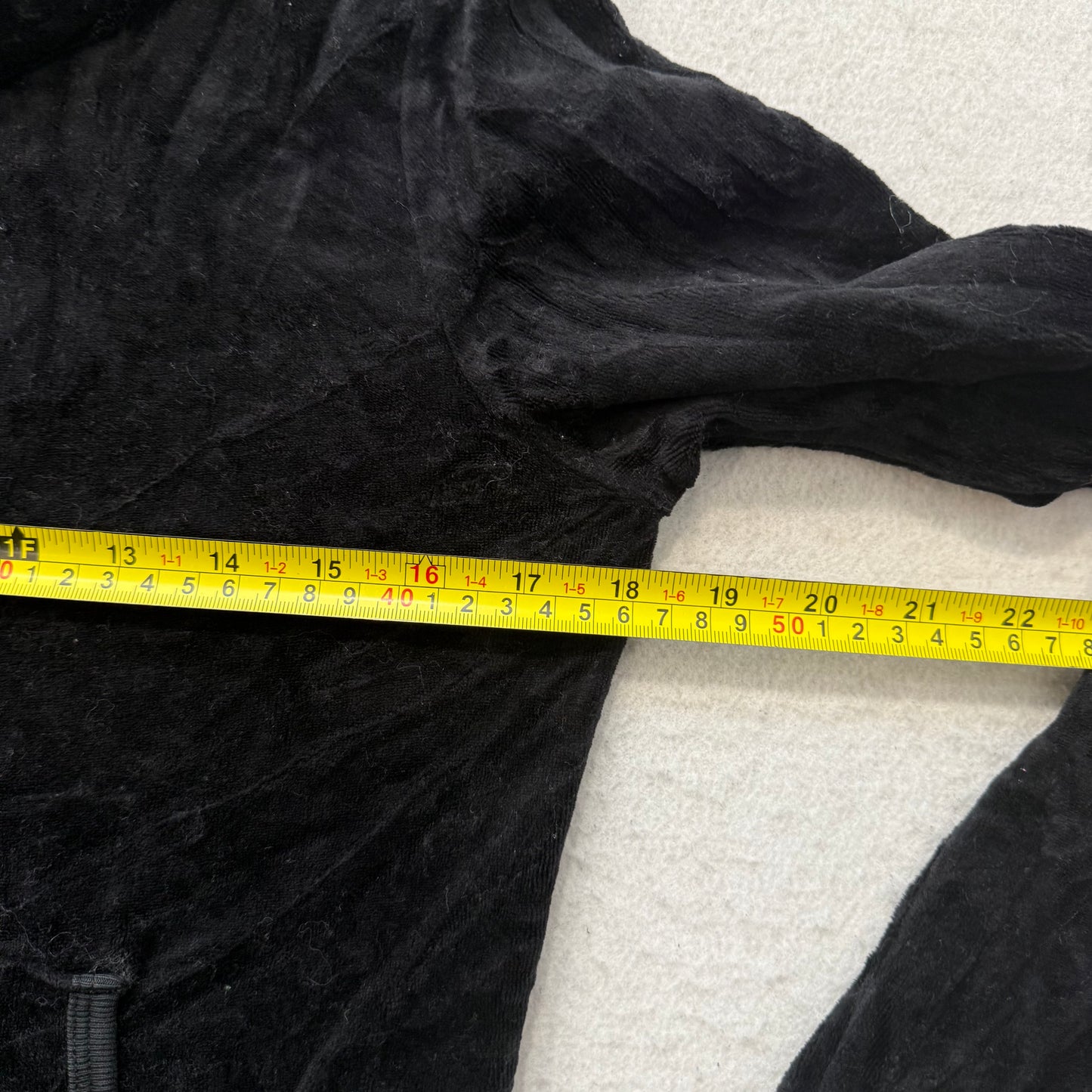 Vintage Juicy Couture Women's Black Velour Tracksuit Set Rhinestone Crown Size L