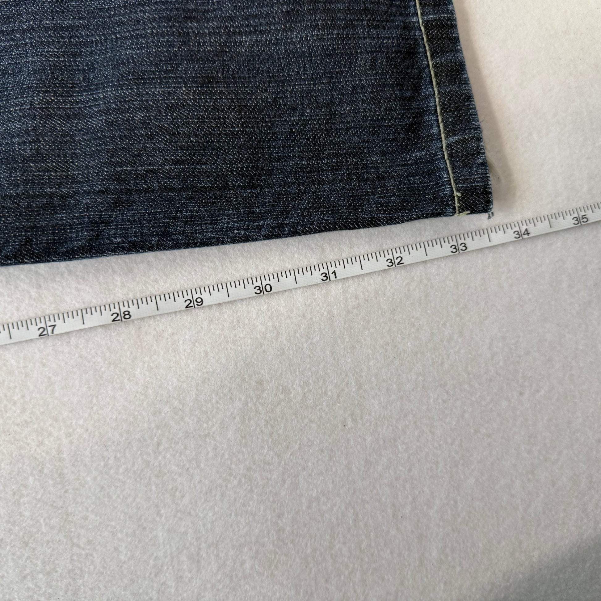 Pepe Jeans dark denim straight leg vintage-style cotton jeans size 36x33 - Clean Curriculums 