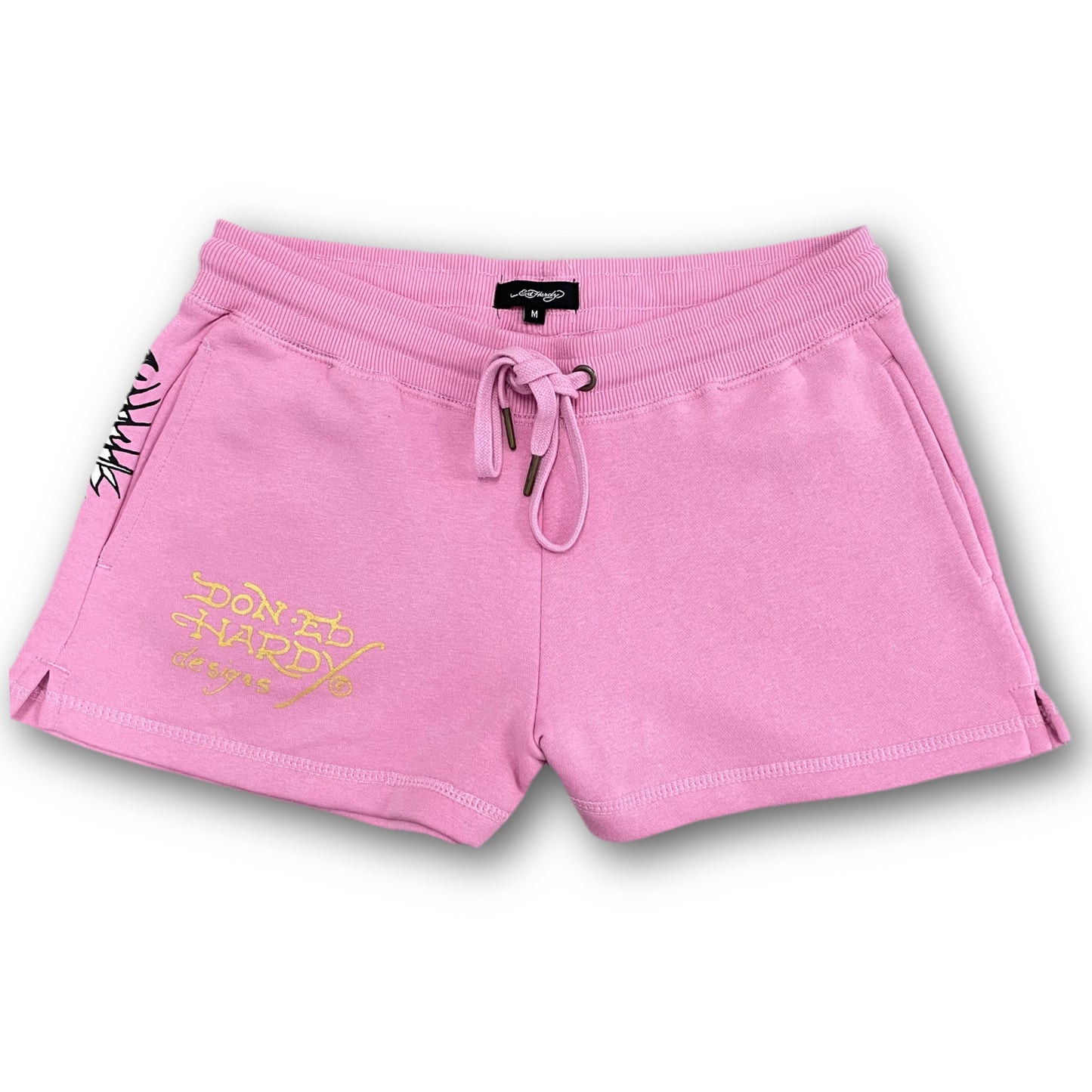 ED HARDY “Tiger Roar” PINK BOOTY SHORTS - Clean Curriculums 