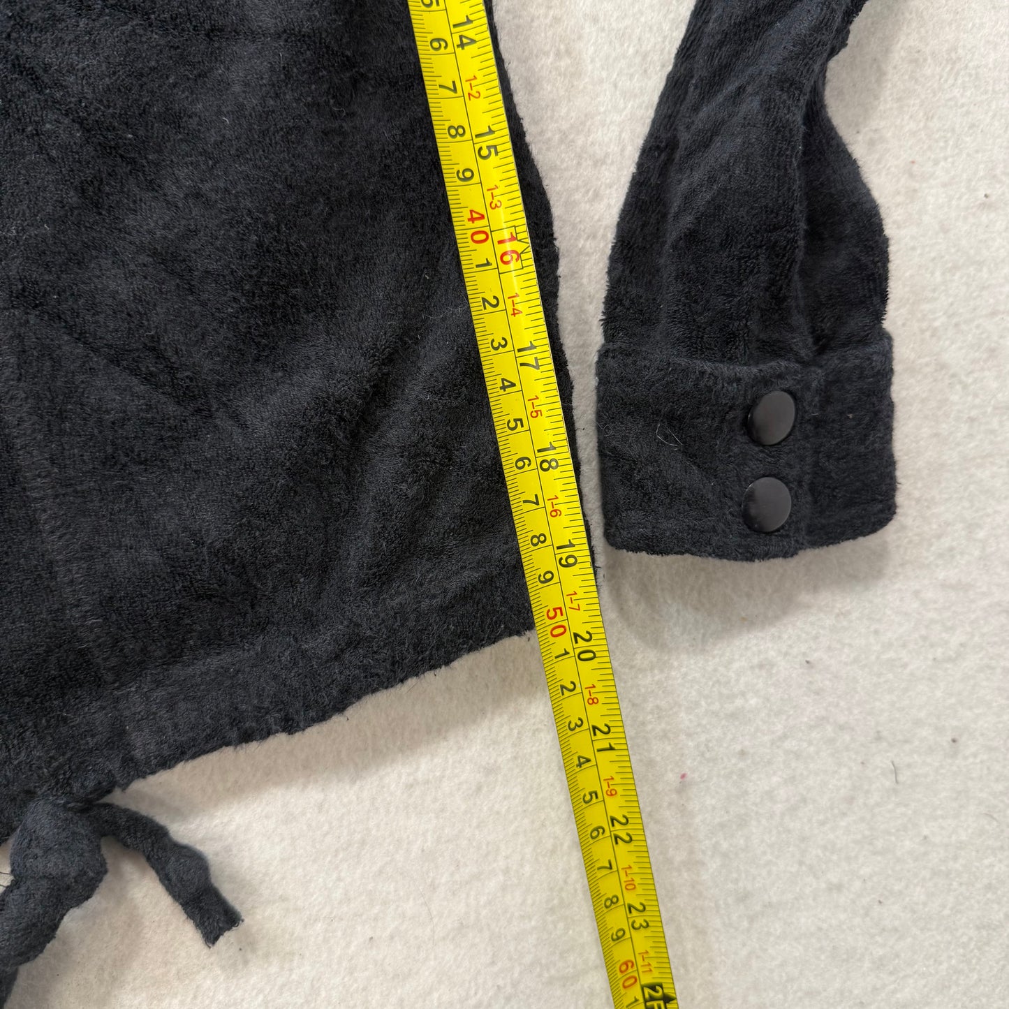 Juicy Couture Women's Black Terrycloth Zip Up Track Jacket Mock Neck Y2K Size S