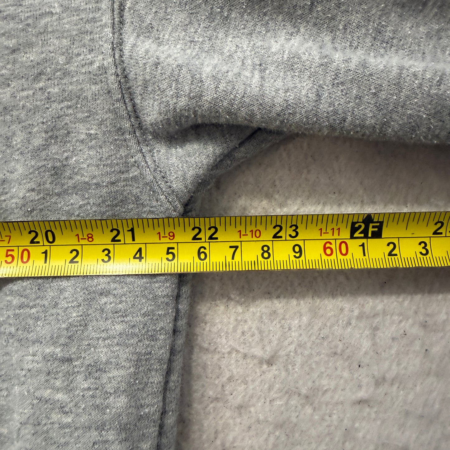Jordan Women's Grey Fleece Sweatshirt Long Sleeve Crewneck Casual Graphic Size S