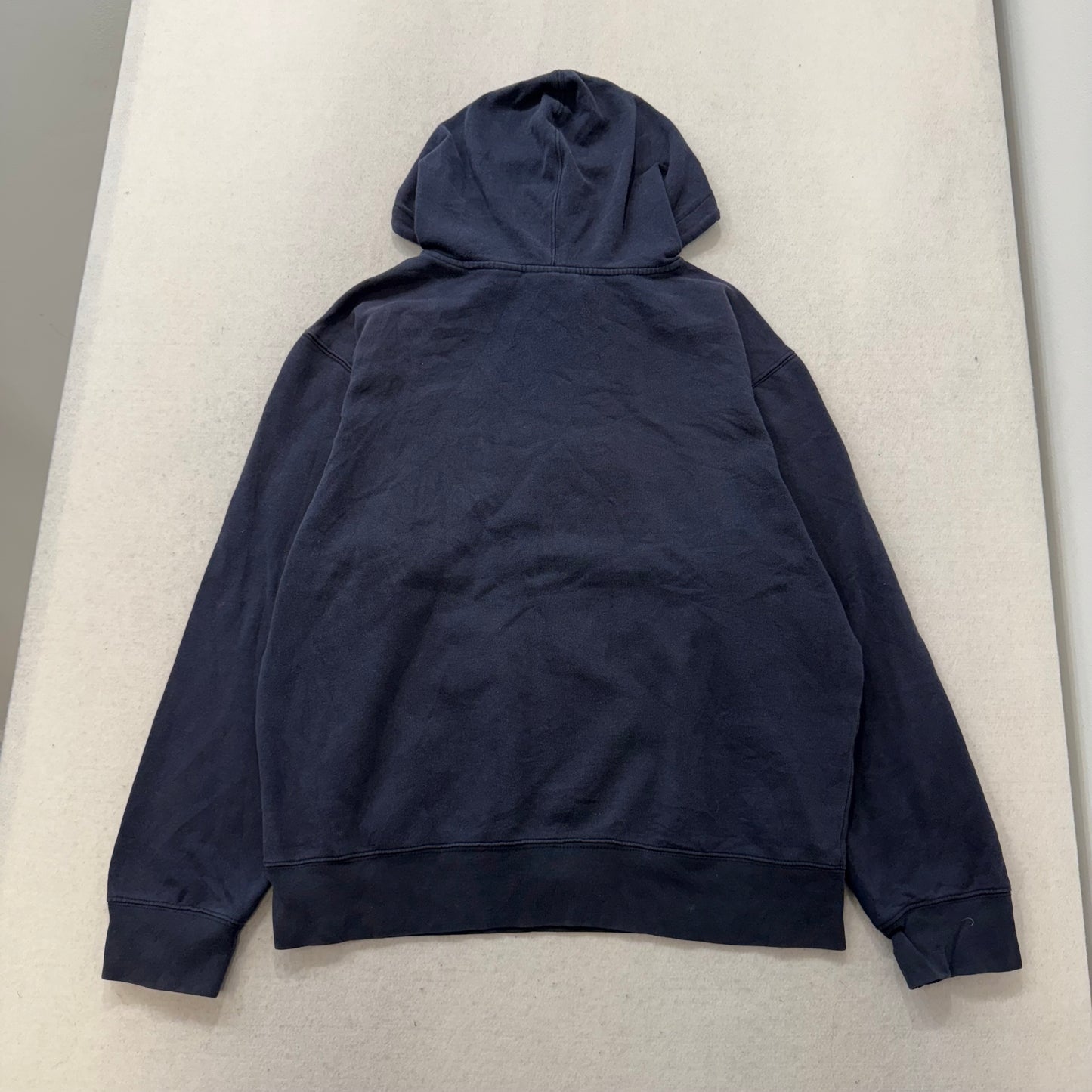 Aeropostale Navy Cotton Blend Hoodie Long Sleeves Logo Limited Edition Size M