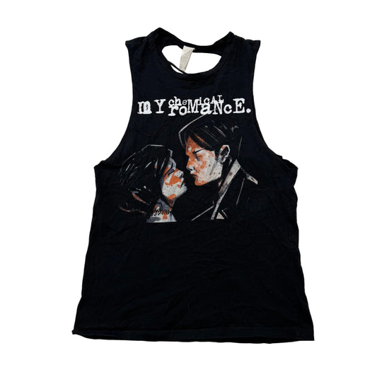 My Chemical Romance Three Cheers for Sweet Revenge Women's Black Tank Top Size S