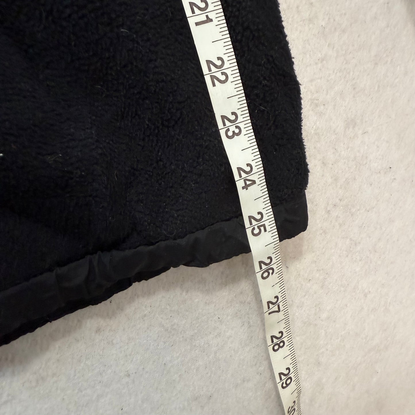 The North Face Black Polartec Fleece Zip Jacket Recycled XL