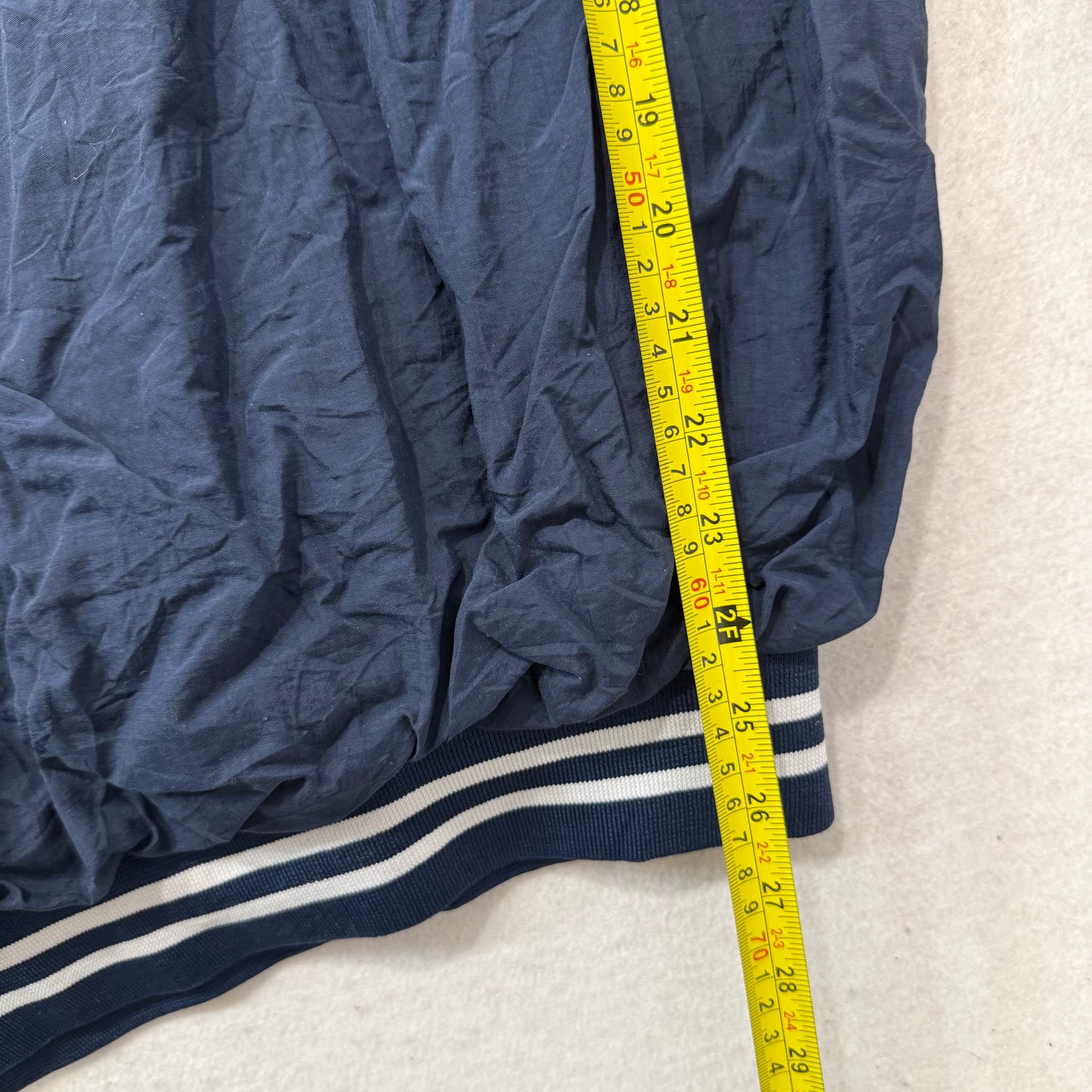 Russell Athletic Xavier Musketeers Navy Pullover Windbreaker Jacket Size XXL