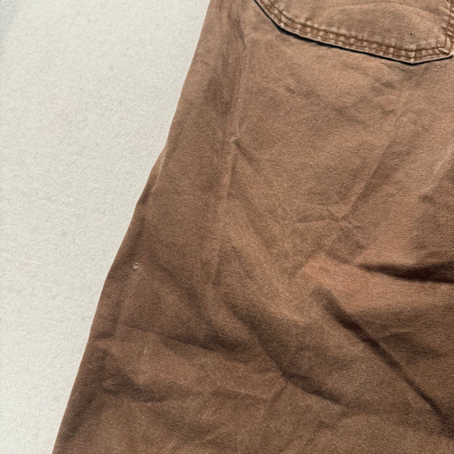 Dickies Men's Brown Straight Leg Carpenter Pants Tool Pockets Workwear Size 36