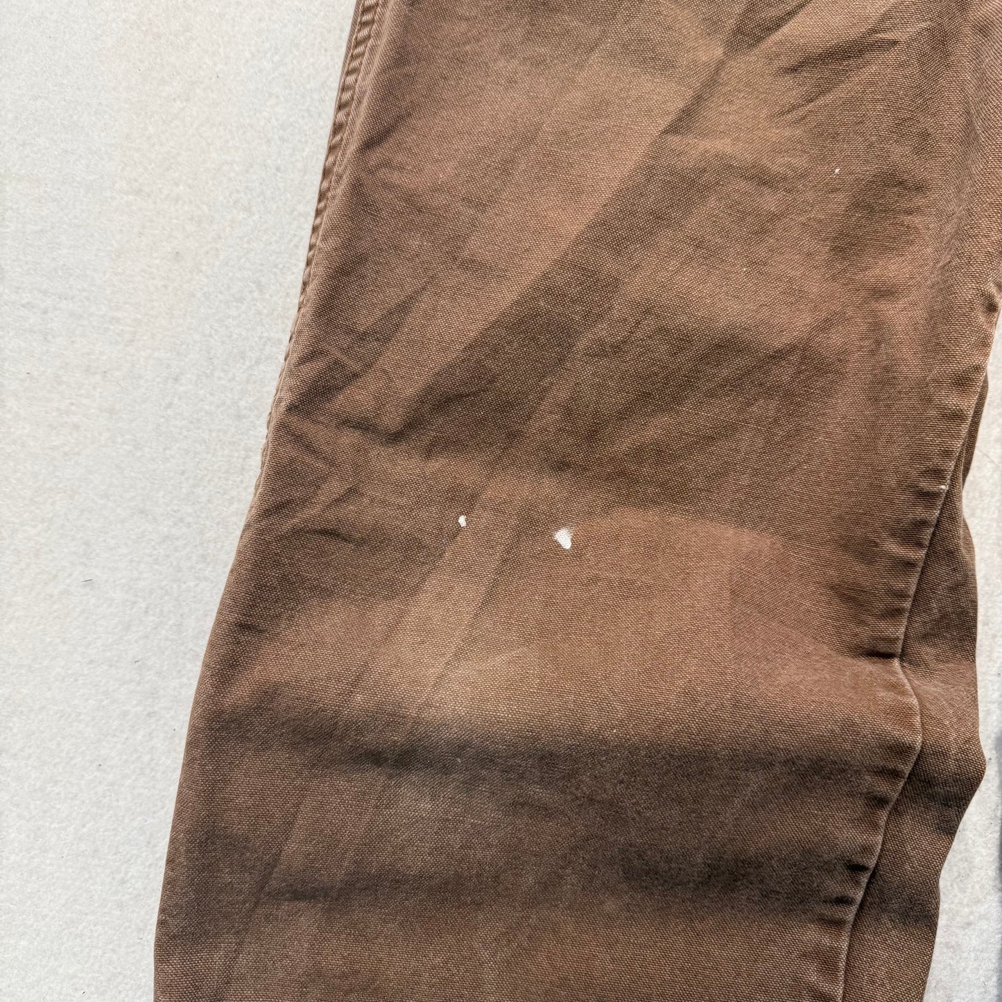 Dickies Men's Brown Straight Leg Carpenter Pants Tool Pockets Workwear Size 36