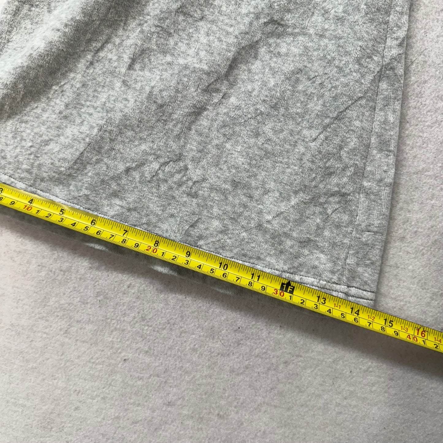 Juicy Couture Women Heather Gray Terrycloth Bell Bottom Flare Track Pant Size XL