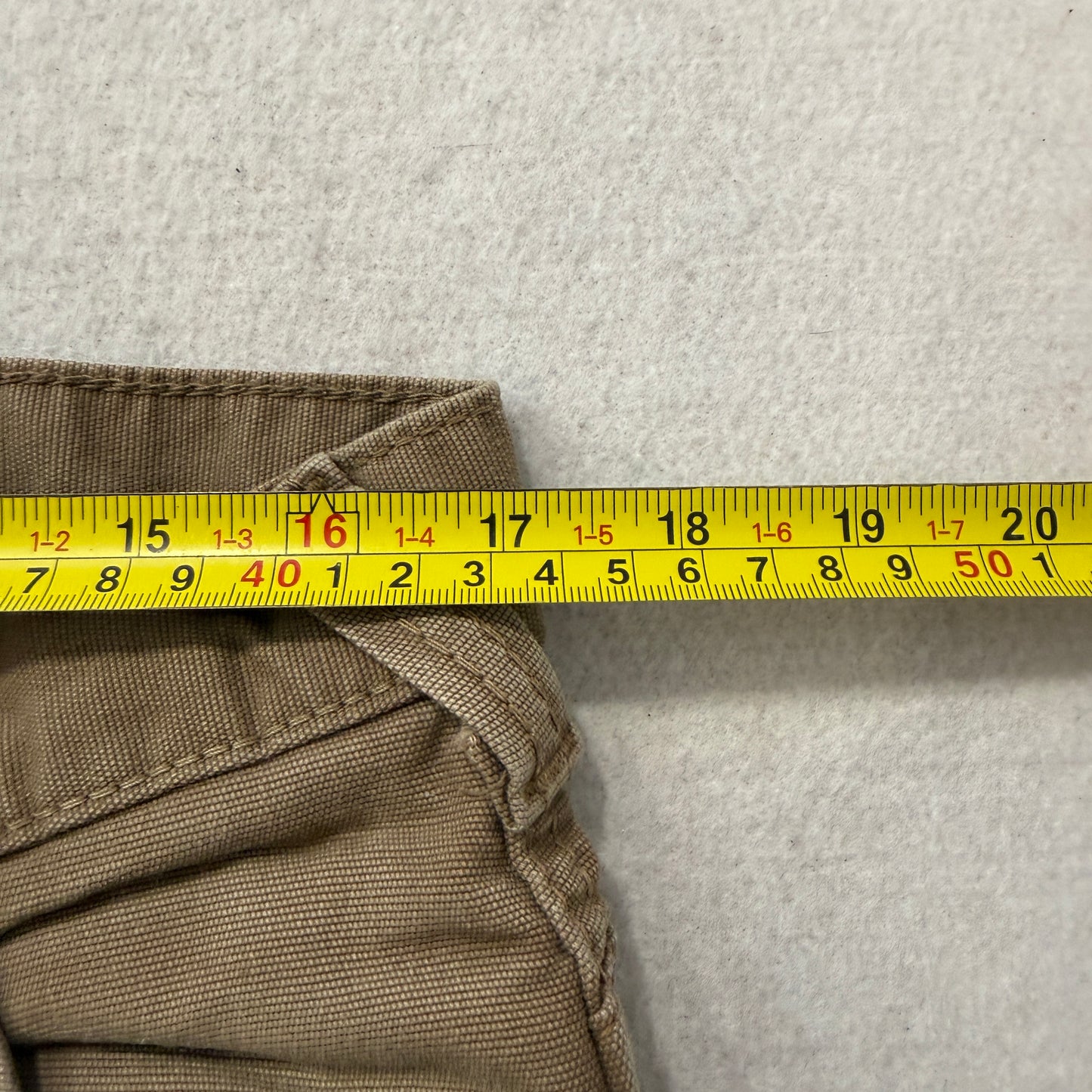 Ariat FR M5 Men's Khaki Cotton Blend Cargo Pants Straight Fit Pockets Size 34