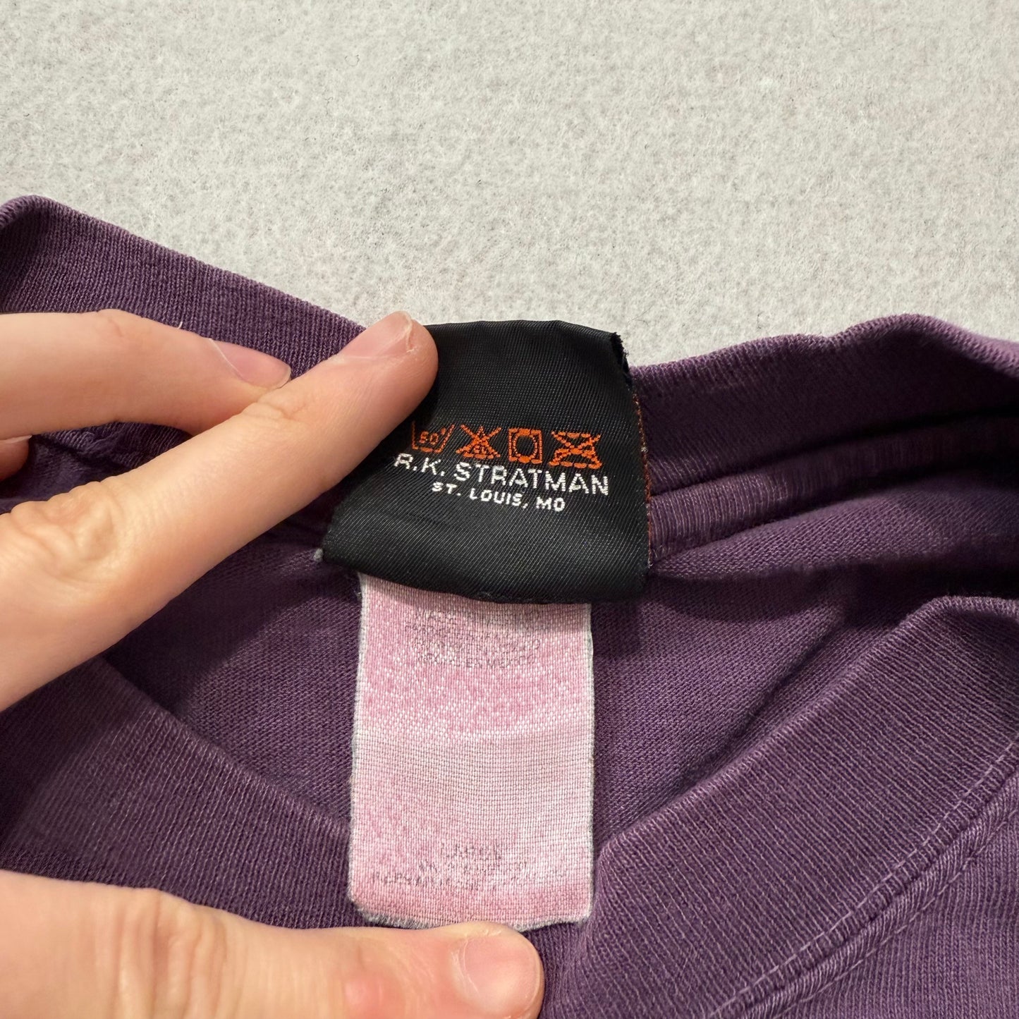Harley-Davidson Unisex Plum Cotton Cropped T-Shirt Raw Hem Graphic Logo Size L