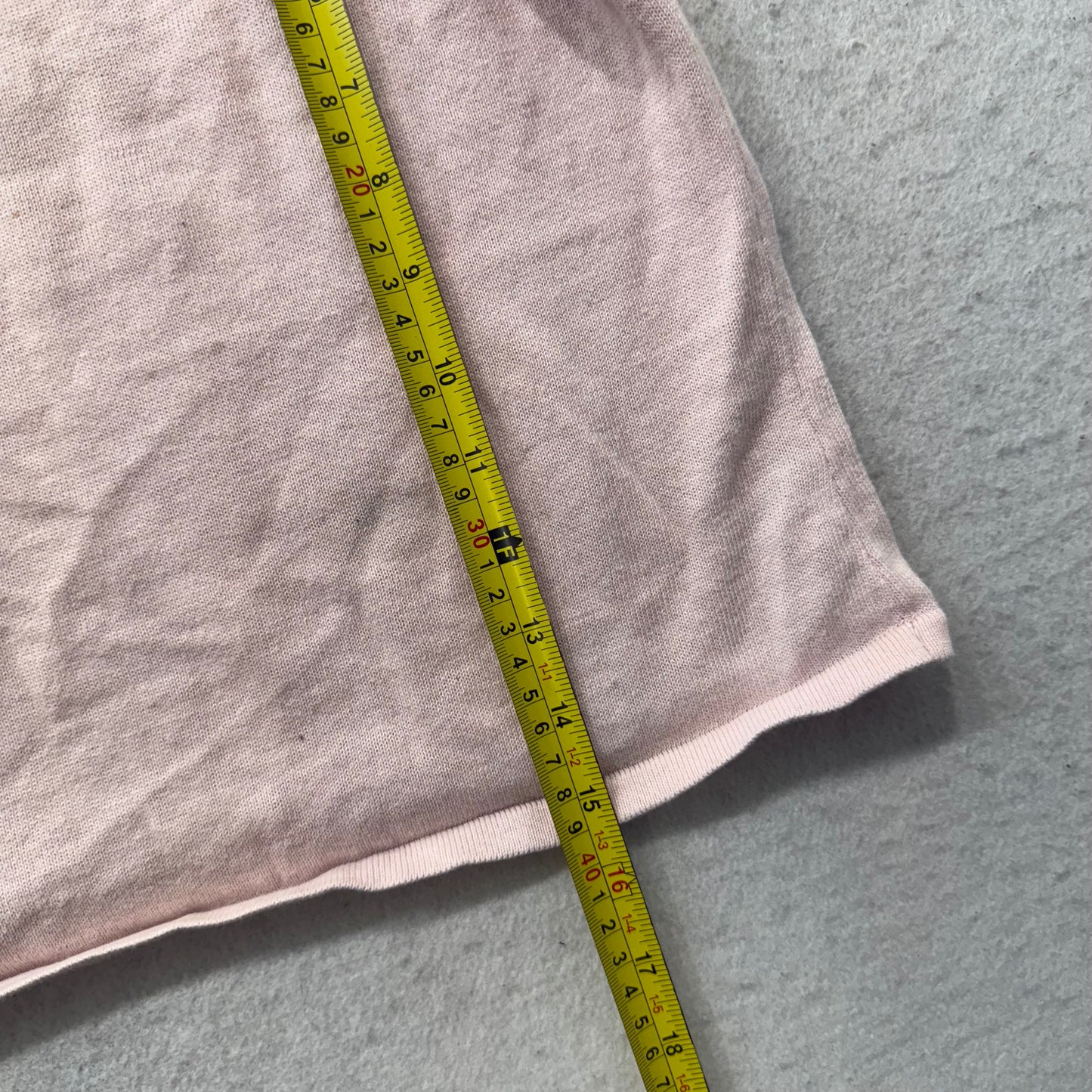 Aeropostale Women's Pastel Pink Camisole Floral Embroidered Knit Tank Top Size L