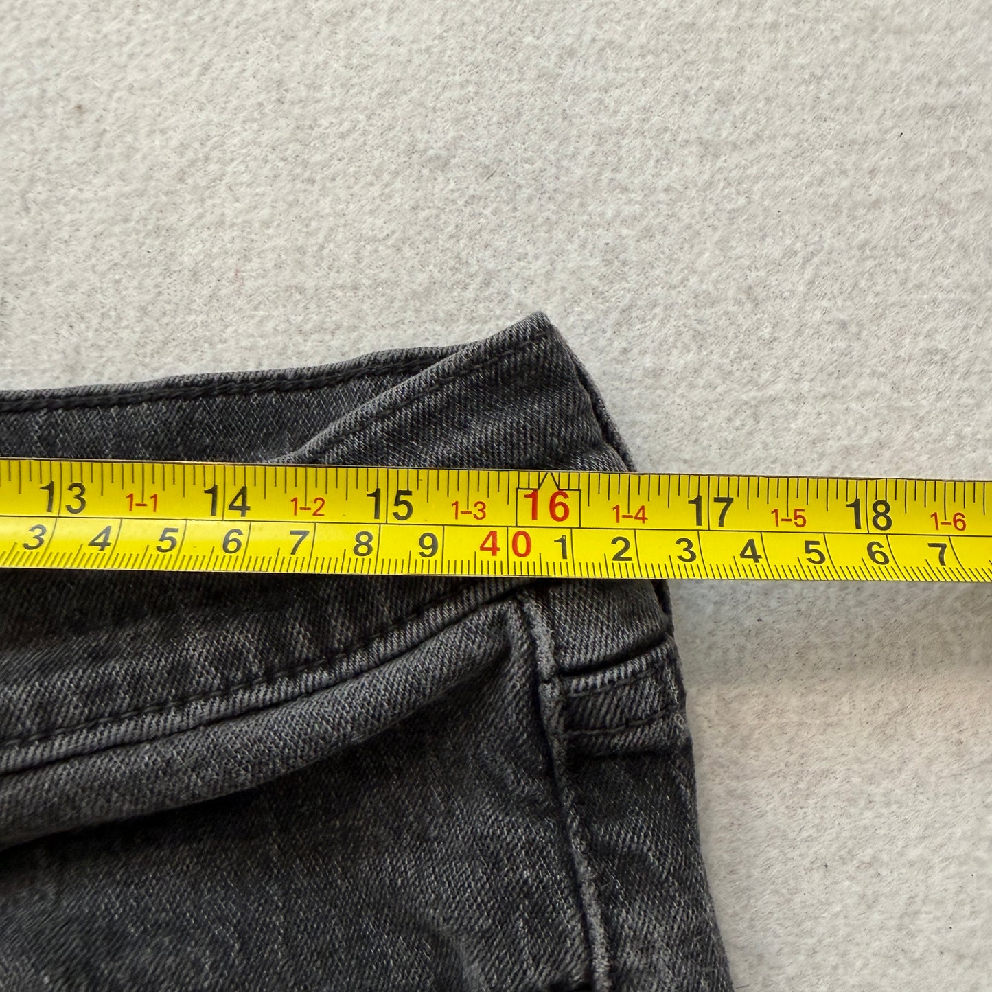 Goodfellow & Co. Straight Recto Men's Black Denim Jeans Classic Y2K Size W36xL30