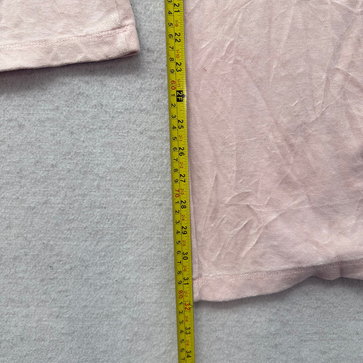Juicy Couture Women's Pastel Pink Velour Flared Track Pant Loungewear Y2K Size M