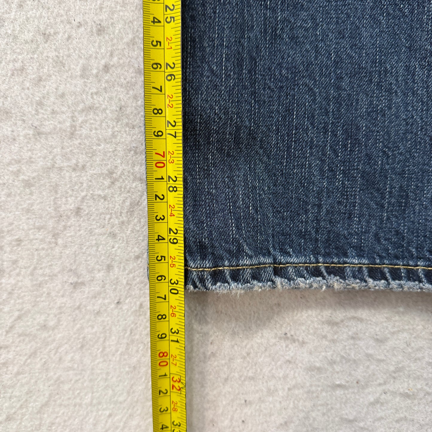 American Eagle Outfitters Made to Last Men's Blue Bootcut Denim Jeans Size W35