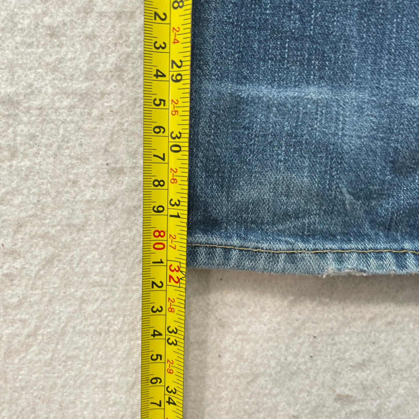 Vintage True Religion Women's Blue Bootcut Denim Jeans Pockets Classic Size 30
