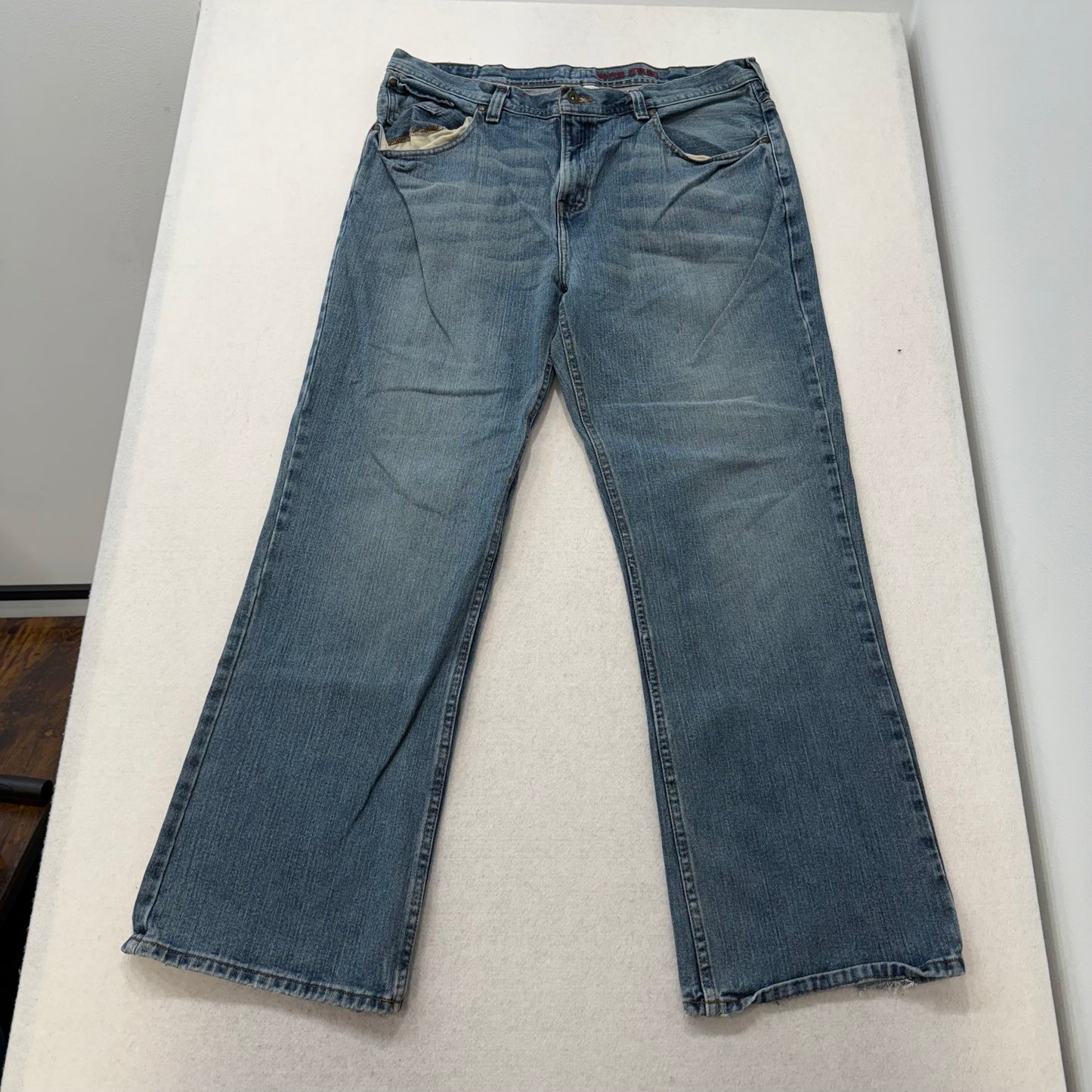 Urban Pipeline Relaxed Straight Mid Rise Denim Jeans Size XL 38x32