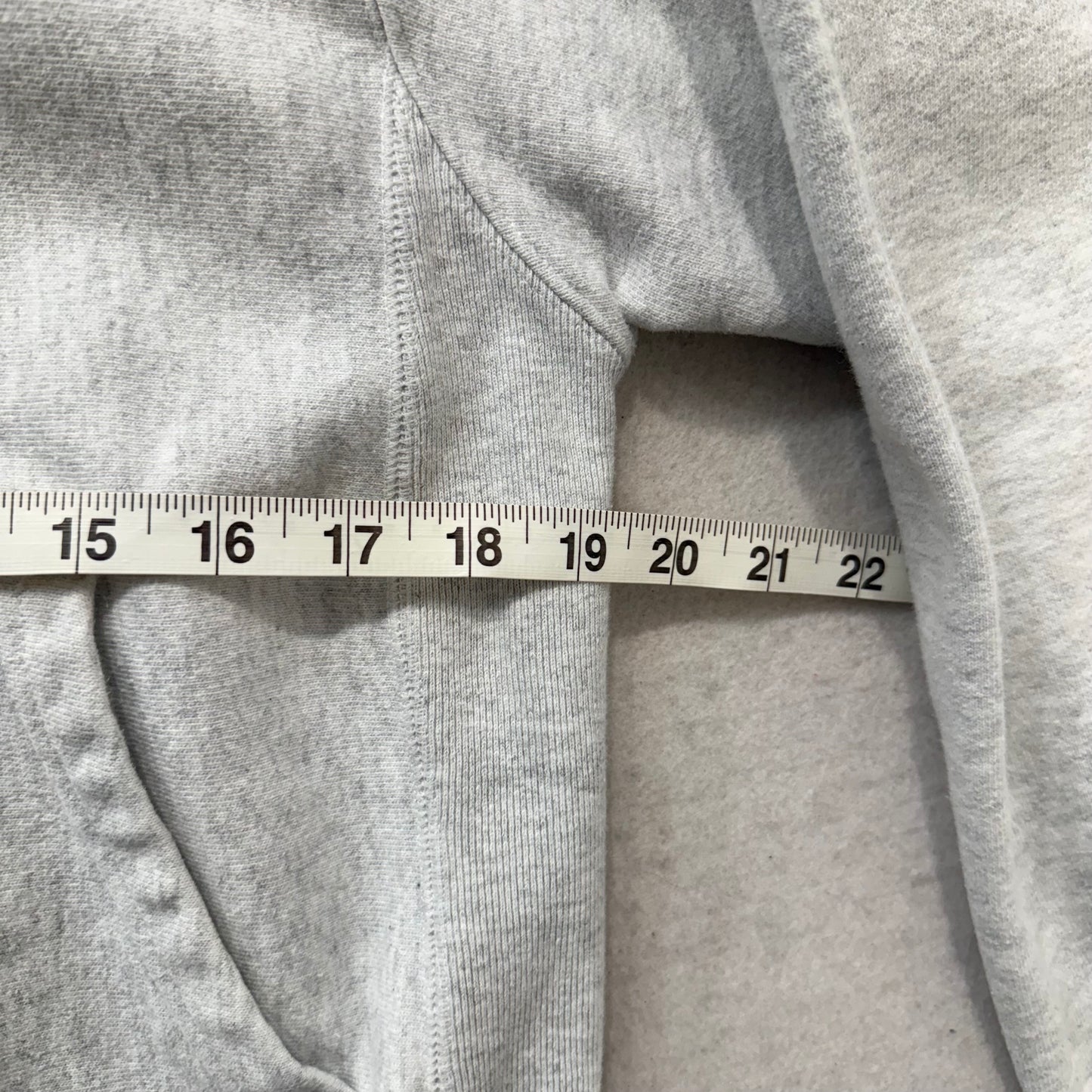 Champion Reverse Weave Gray Pullover Hoodie Kangaroo Pocket Size S