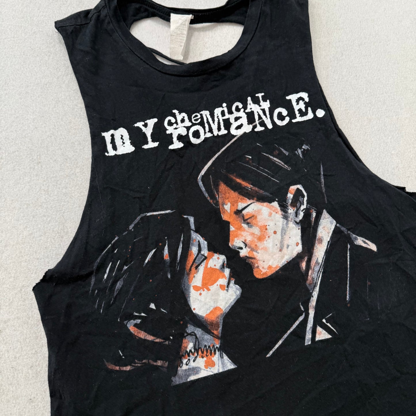 My Chemical Romance Three Cheers for Sweet Revenge Women's Black Tank Top Size S