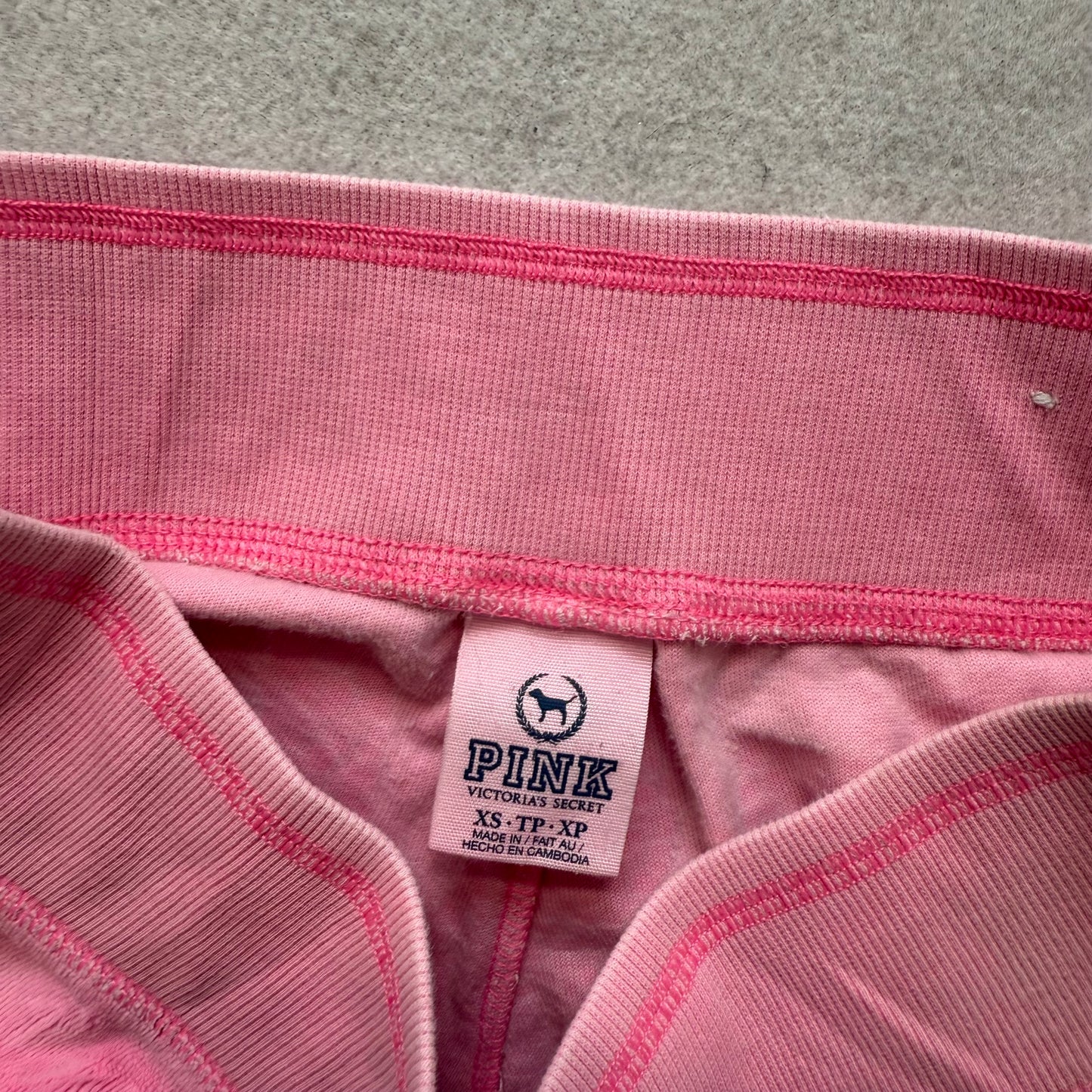 Victoria's Secret PINK Women's Pink Sequin Love Velour Tracksuit Set Size S/XS