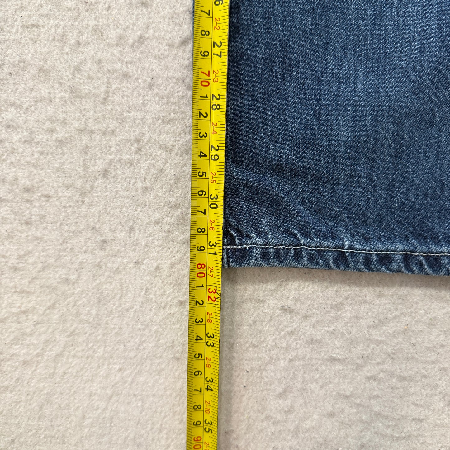 Dickies Men's Blue Relaxed Fit Carpenter Denim Jeans Pockets Classic Size W32