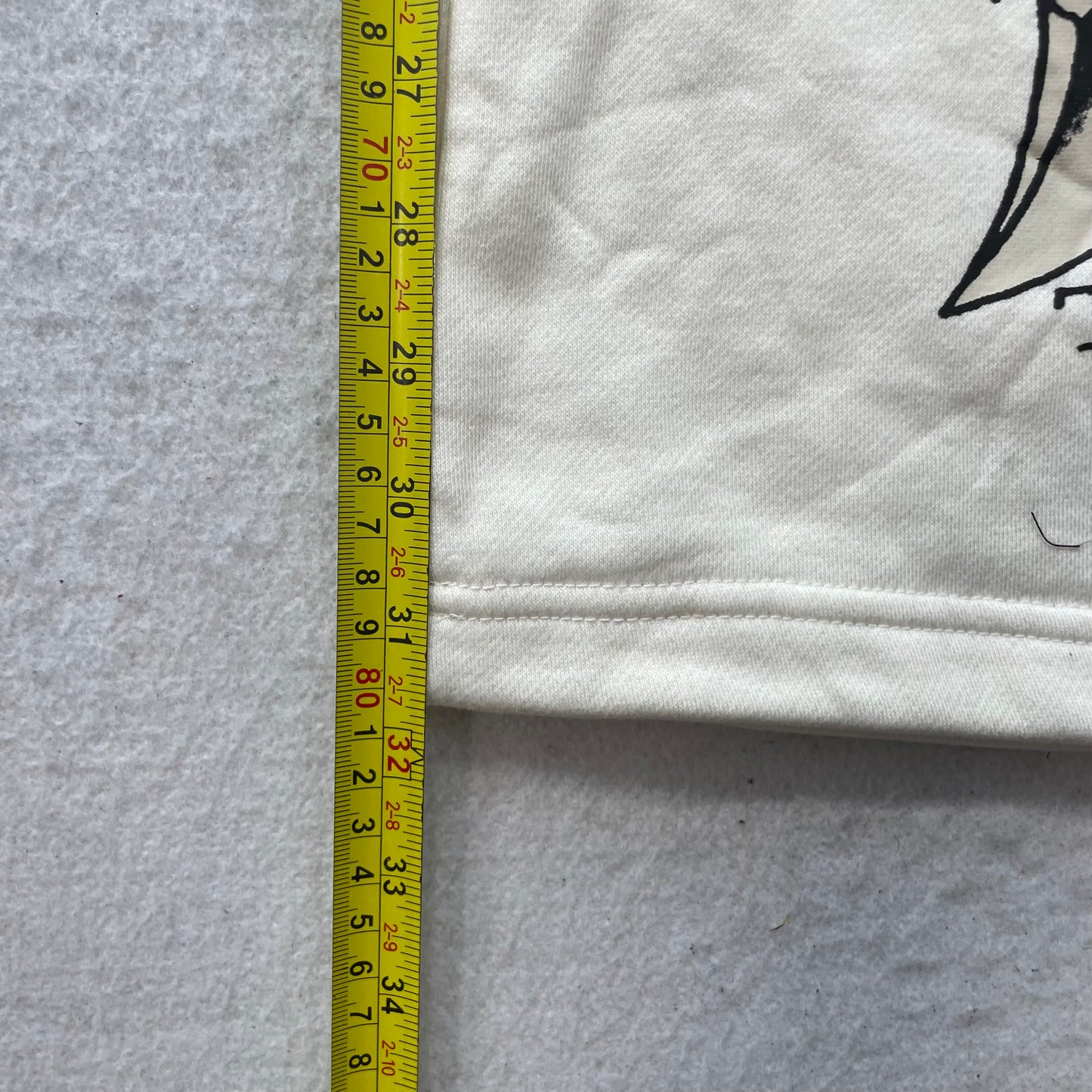 Ed Hardy "Dagger Heart" Women White Fleece Wide Leg Sweatpants Drawstring Size L