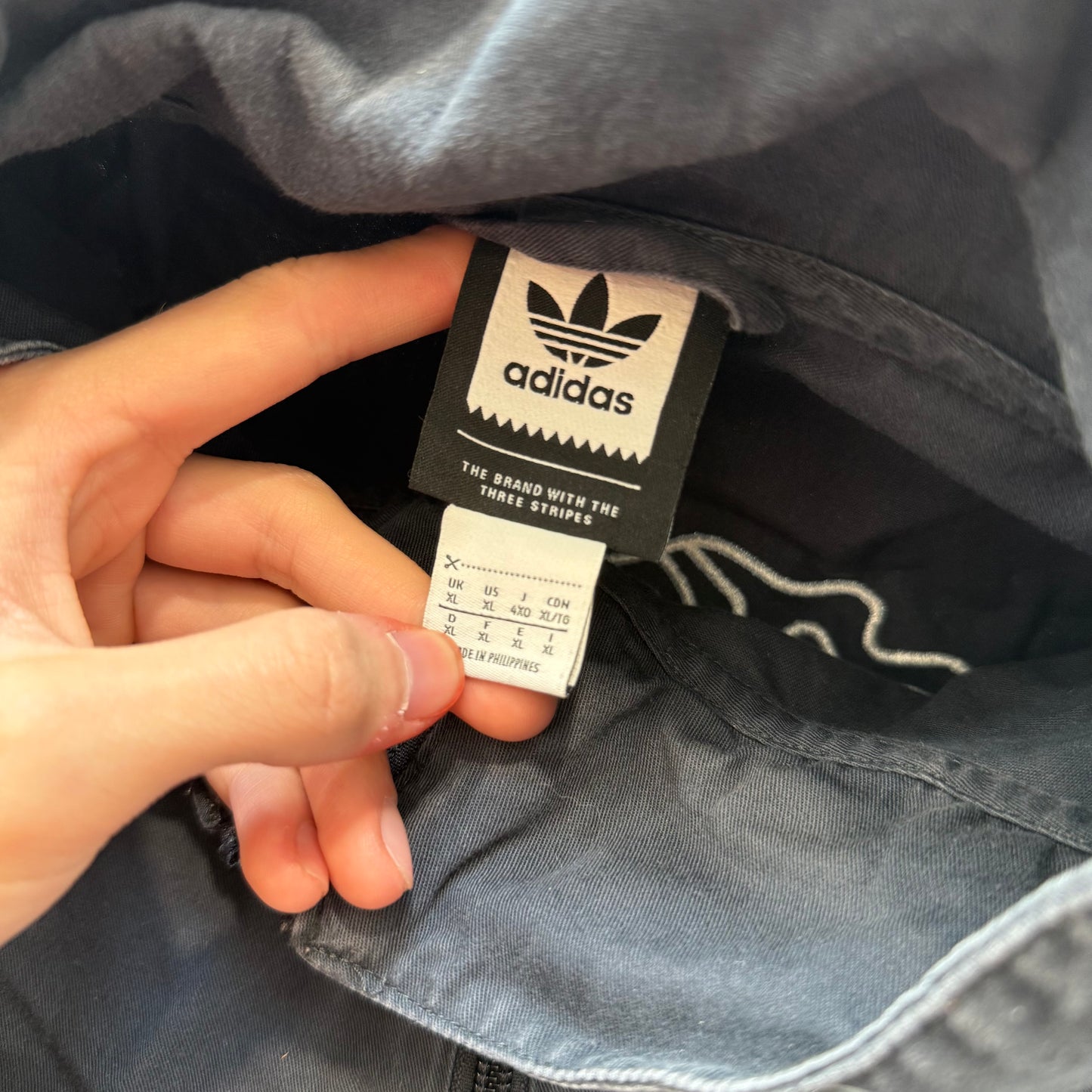 Adidas Originals x Josh Manoles Men's Black Skate 1/4-Zip Windbreaker Size XL