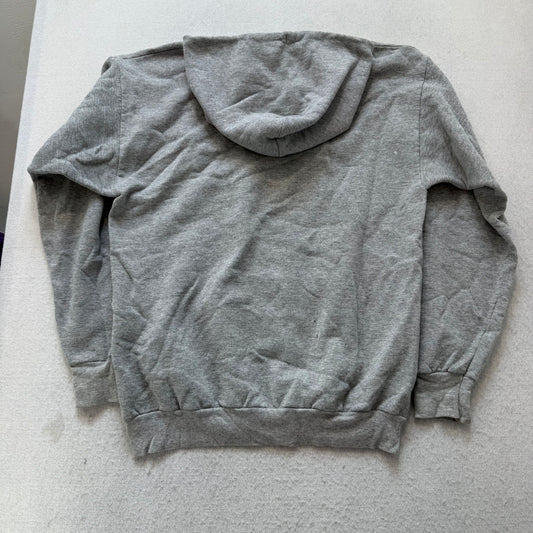 Port & Company Classic Men Gray Hoodie Oregon University Dam Nation Print Size M
