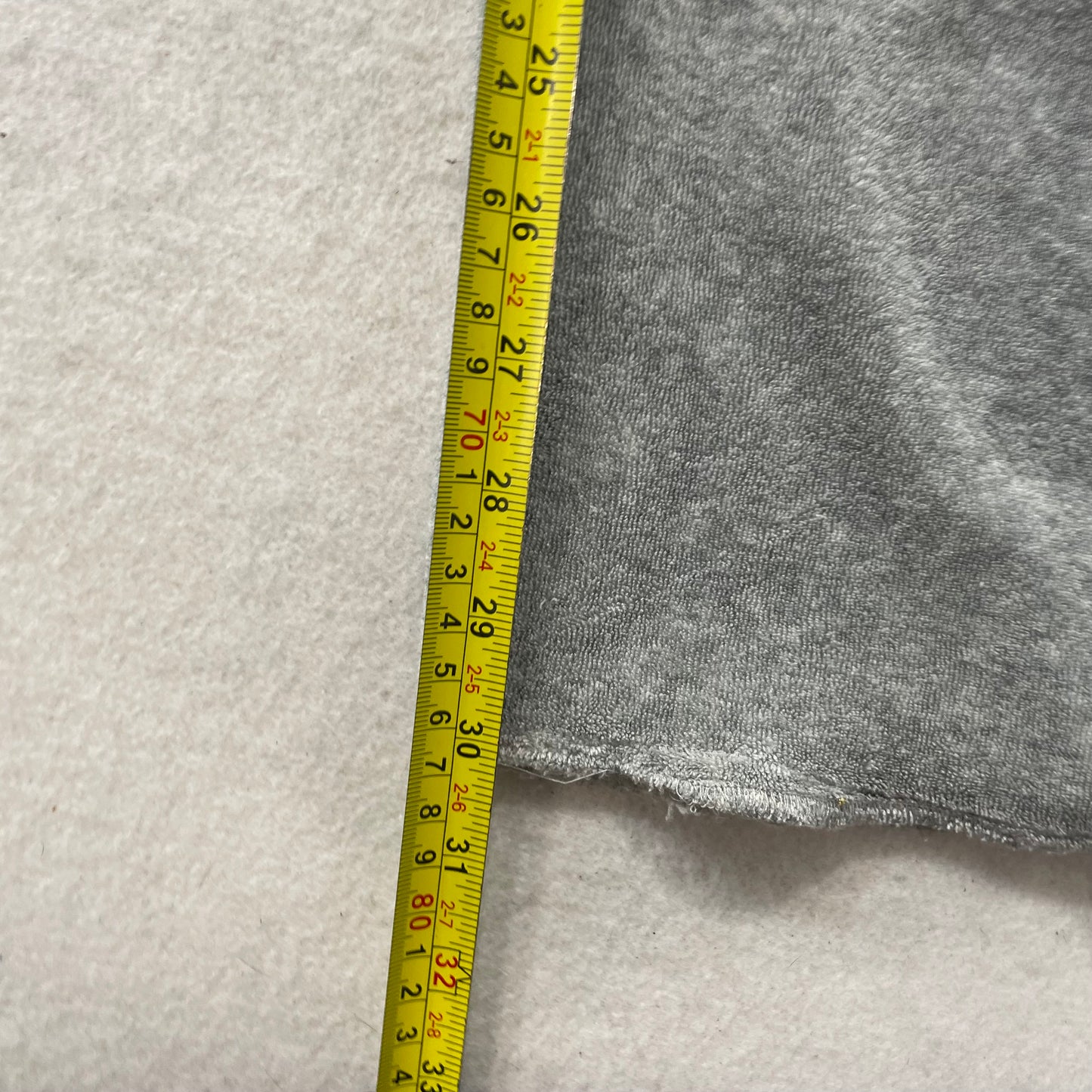 Vintage Juicy Couture Women's Heather Gray Velour Flared Track Pant Y2K Size S