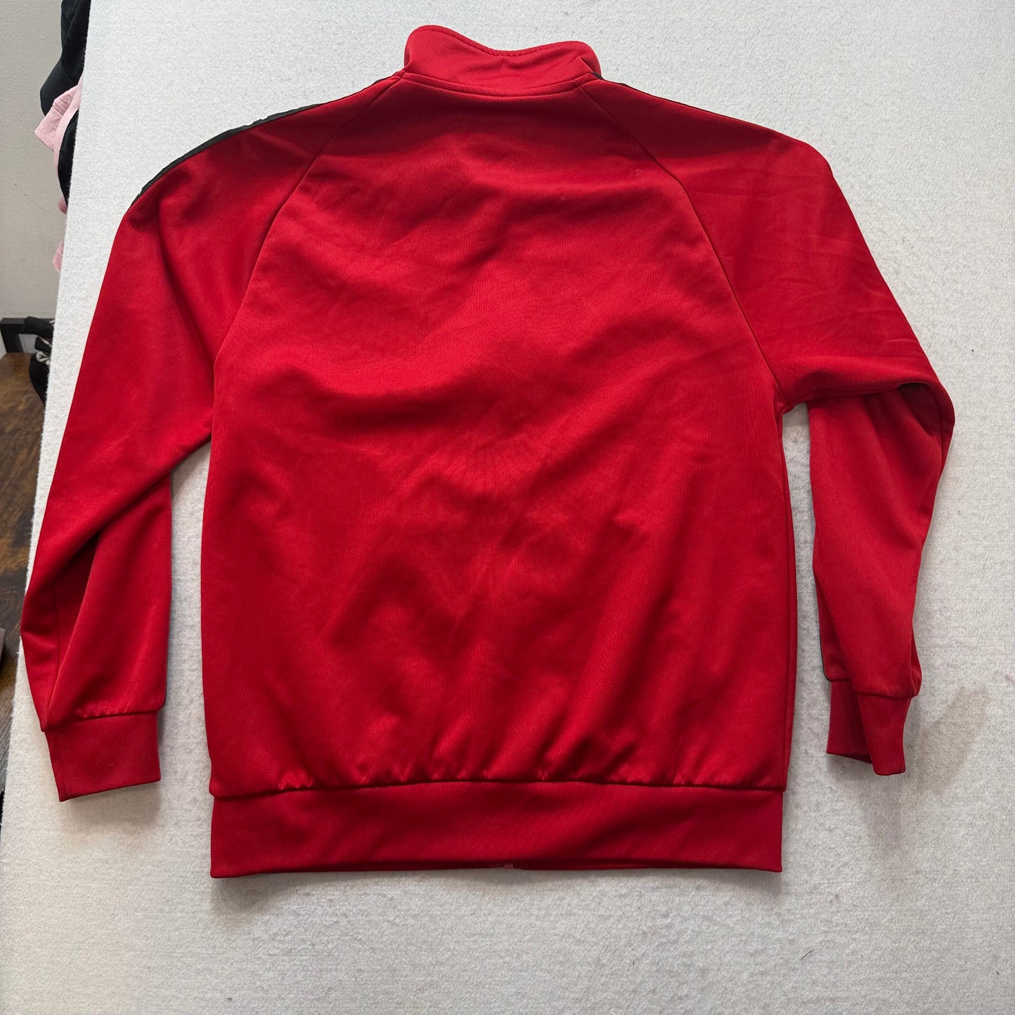 Nike Air Jordan Mens Red Jumpman Classic Tricot Jacket Logo Taping Sleeve Size M