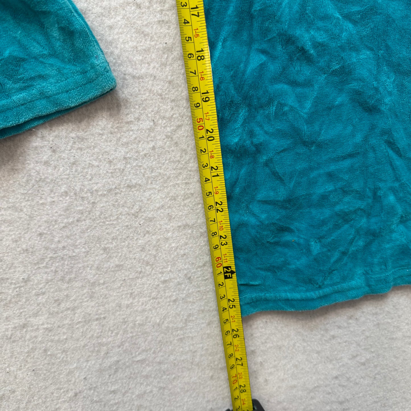 Juicy Couture Women's Teal Blue Velour Flared Track Pant Loungewear Y2K Size S