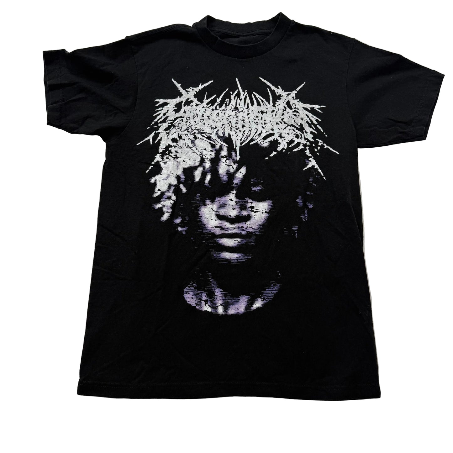 Ken Carson Men's Black Cotton T-Shirt Short Sleeves Crewneck Graphic Tee Size M