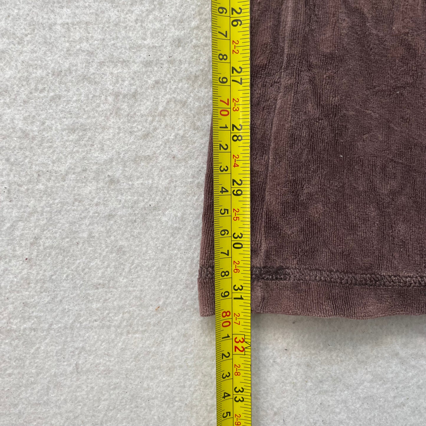 Vintage Juicy Couture Women's Brown Velour Tracksuit Sets Hoodie & Pant Size S